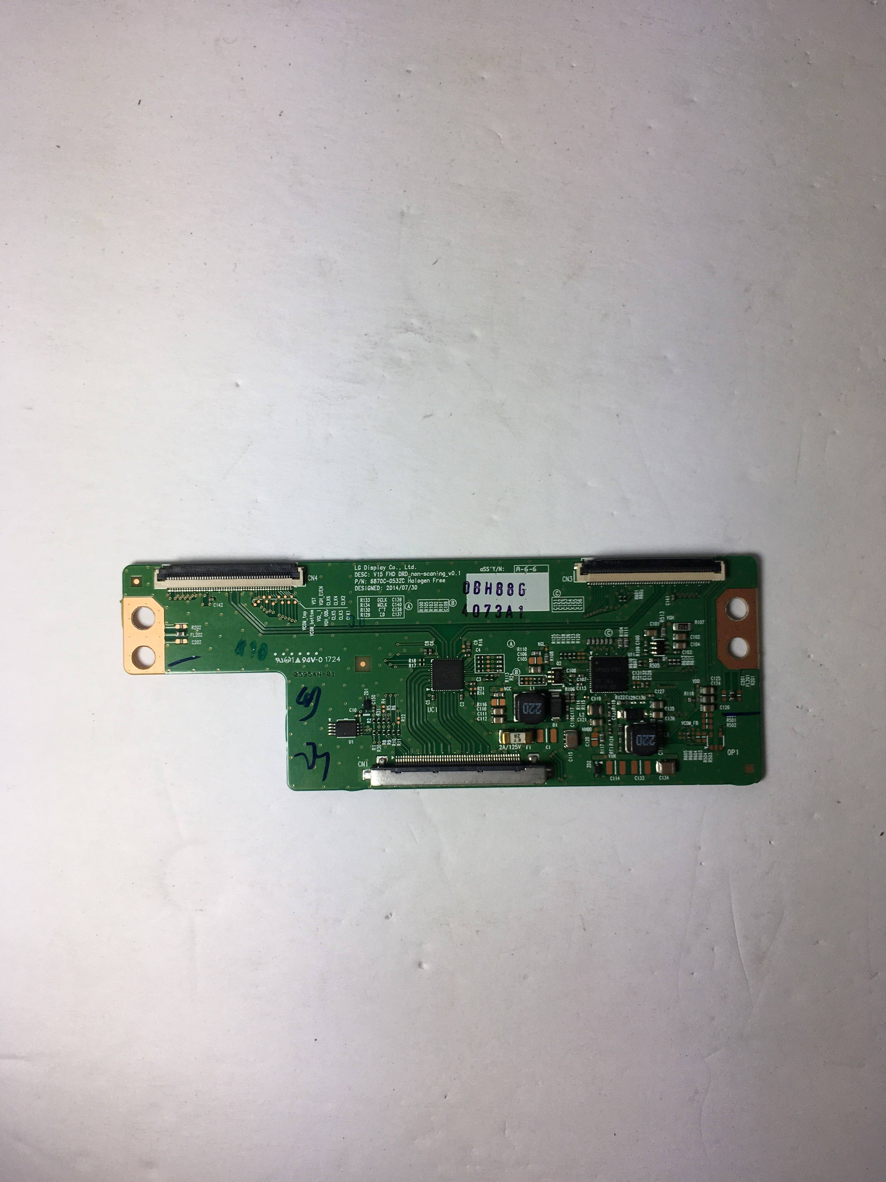 LG 6871L-4073A (6870C-0532C) T-Con Board for 49SE3B-BE 49SL5B-BE 49SM5B-BD