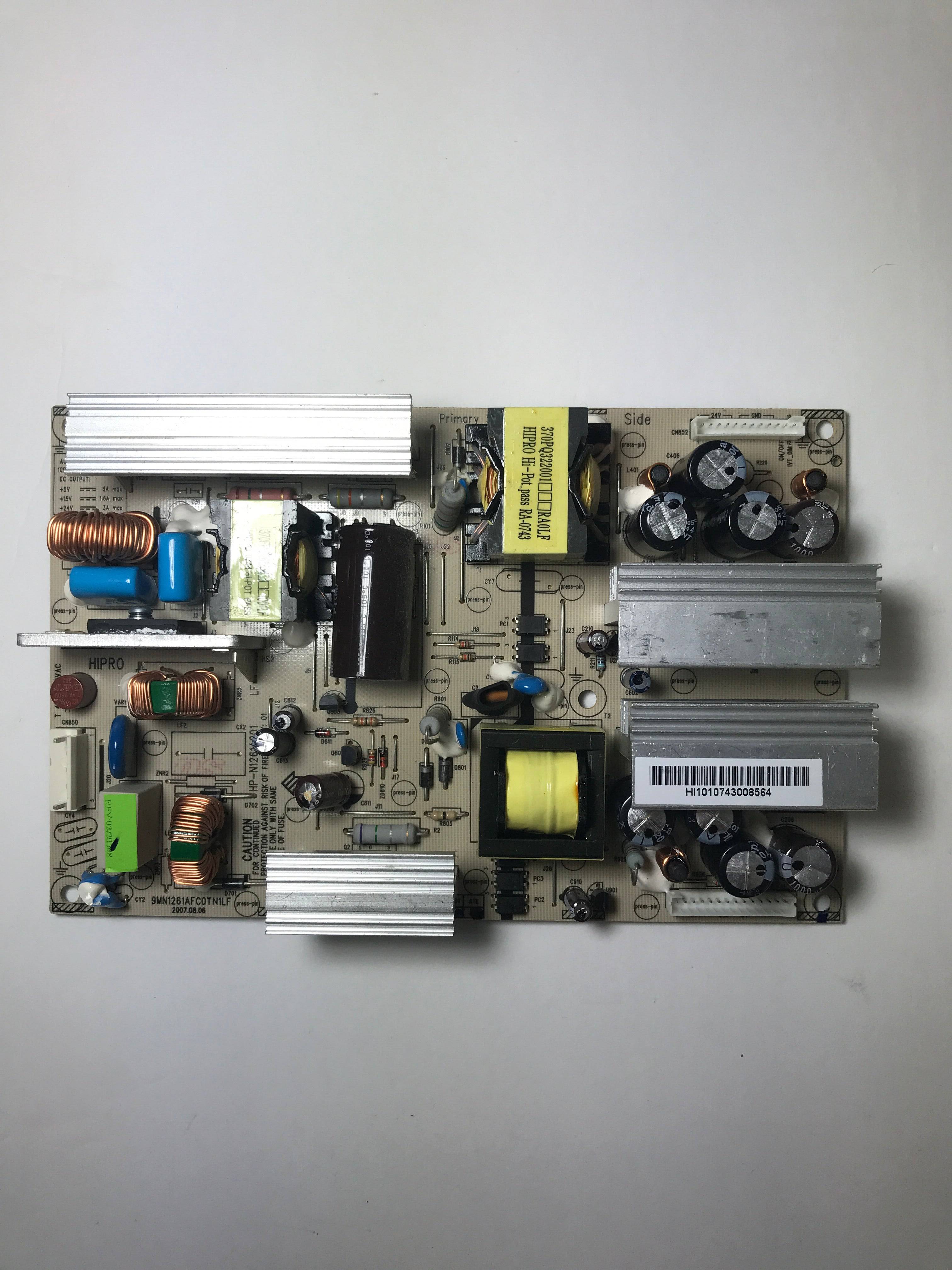 Vizio 02-00NBEE26-0A Power Supply for VW26LHDTV20F