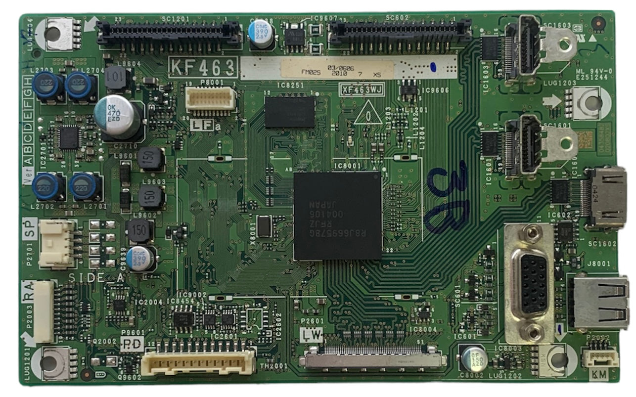 Sharp DUNTKF463FM02 (KF463, XF463WJ) Main Board for LC-40D68UT