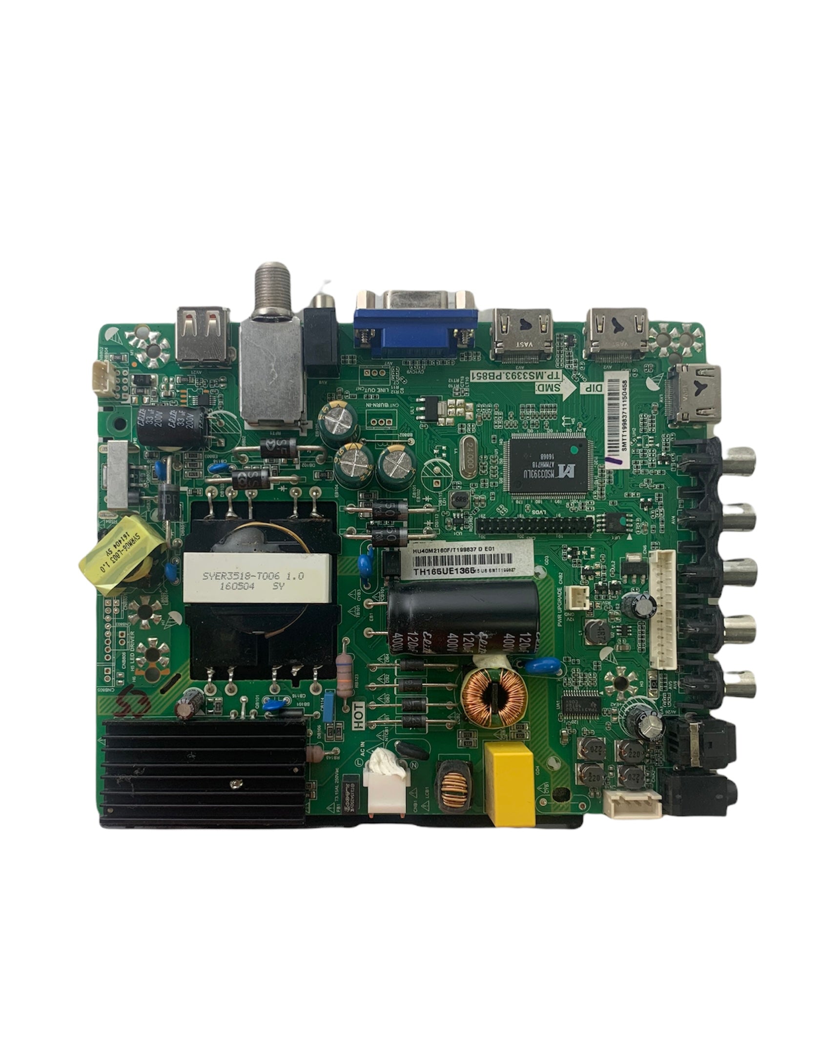 Hisense 199837 Main Board/Power Supply for 40H3C1
