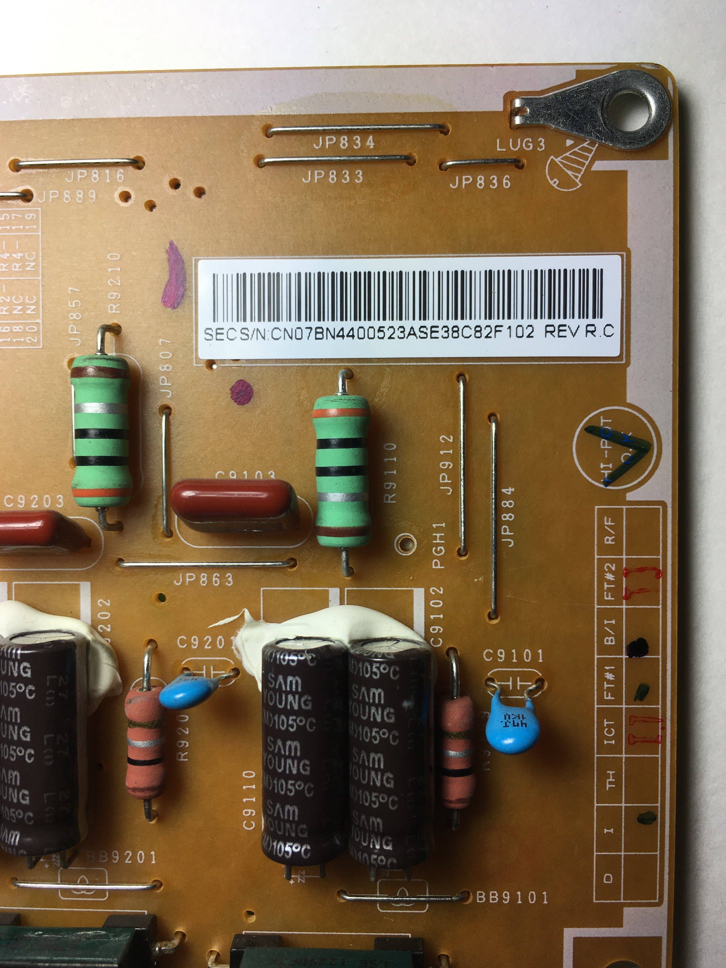 Samsung BN44-00523A/B/D (PD55B2Q-CSM) Power Supply / LED Board
