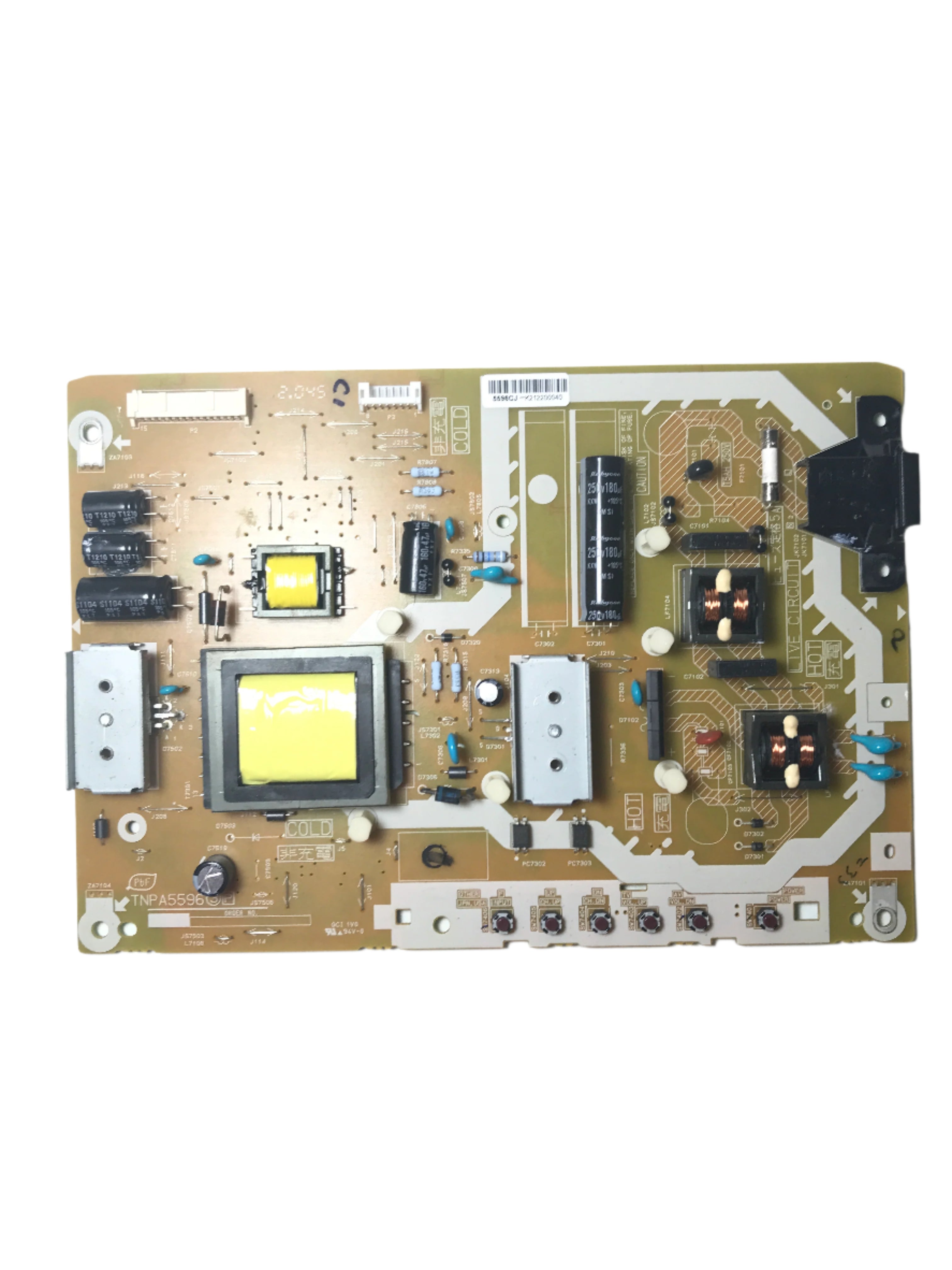 Panasonic TXN/P1RZUU (TNPA5596CJ) P Board for TC-L32X5