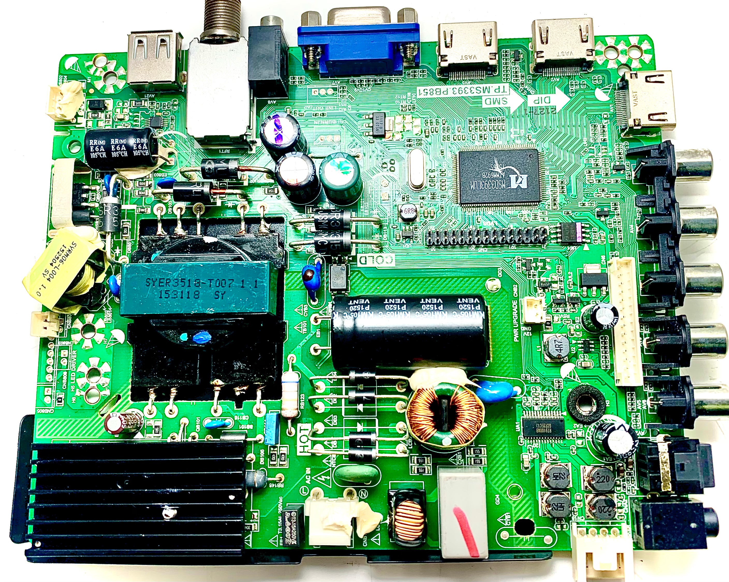 Seiki 34014388 Main Board for SE43FK