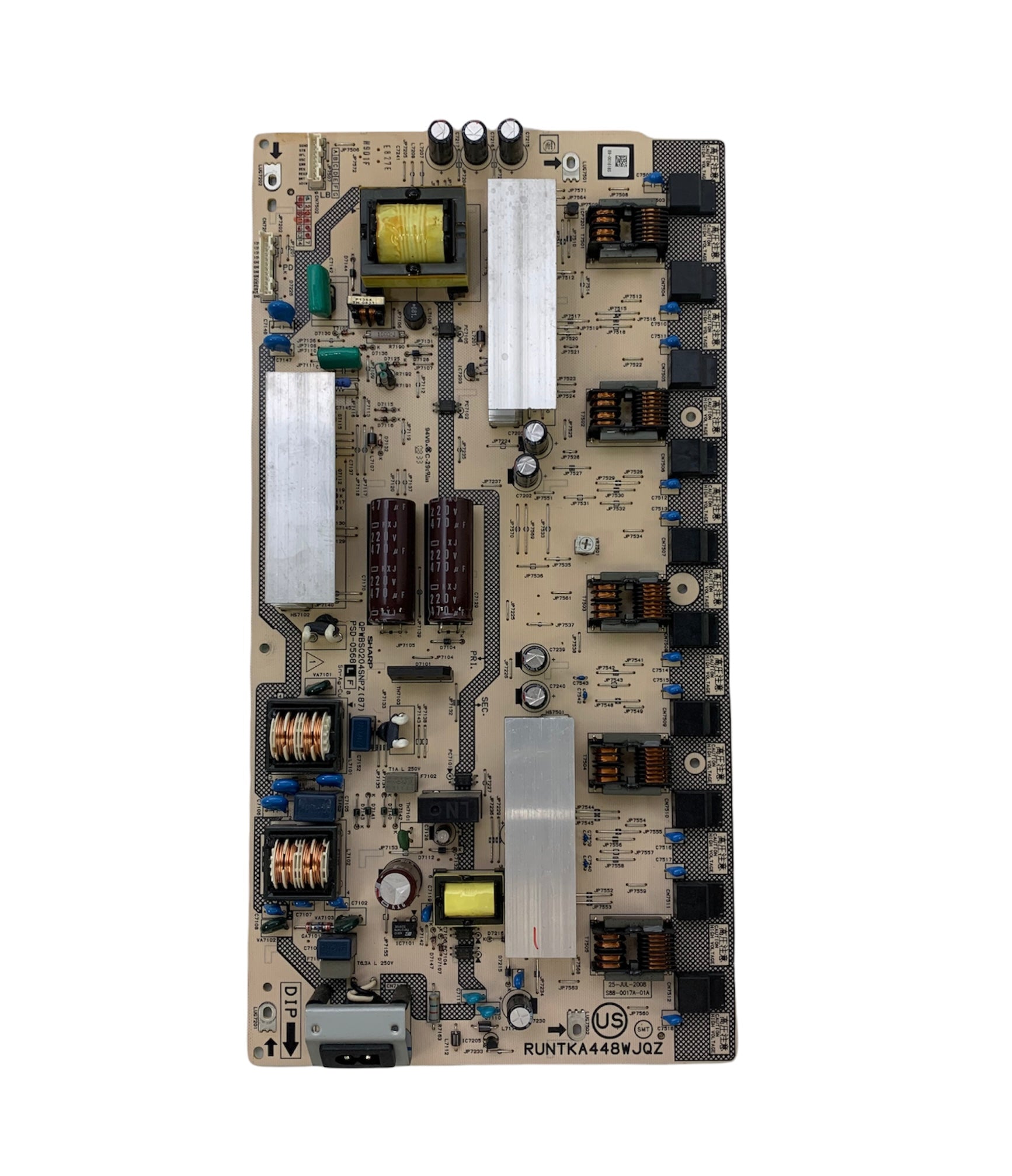 RUNTKA448WJQZ Sharp Power Supply/Backlight Inverter