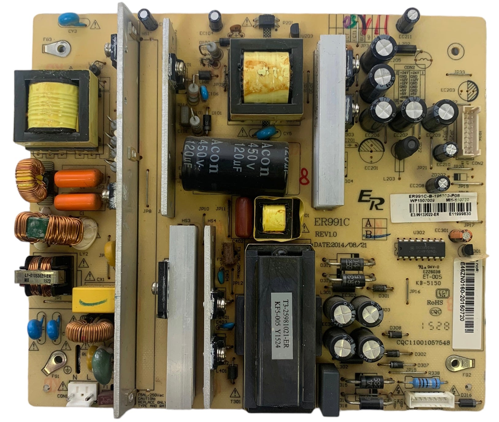 RCA RE46ZN0160 Power Supply / LED Board for LED58G45RQ