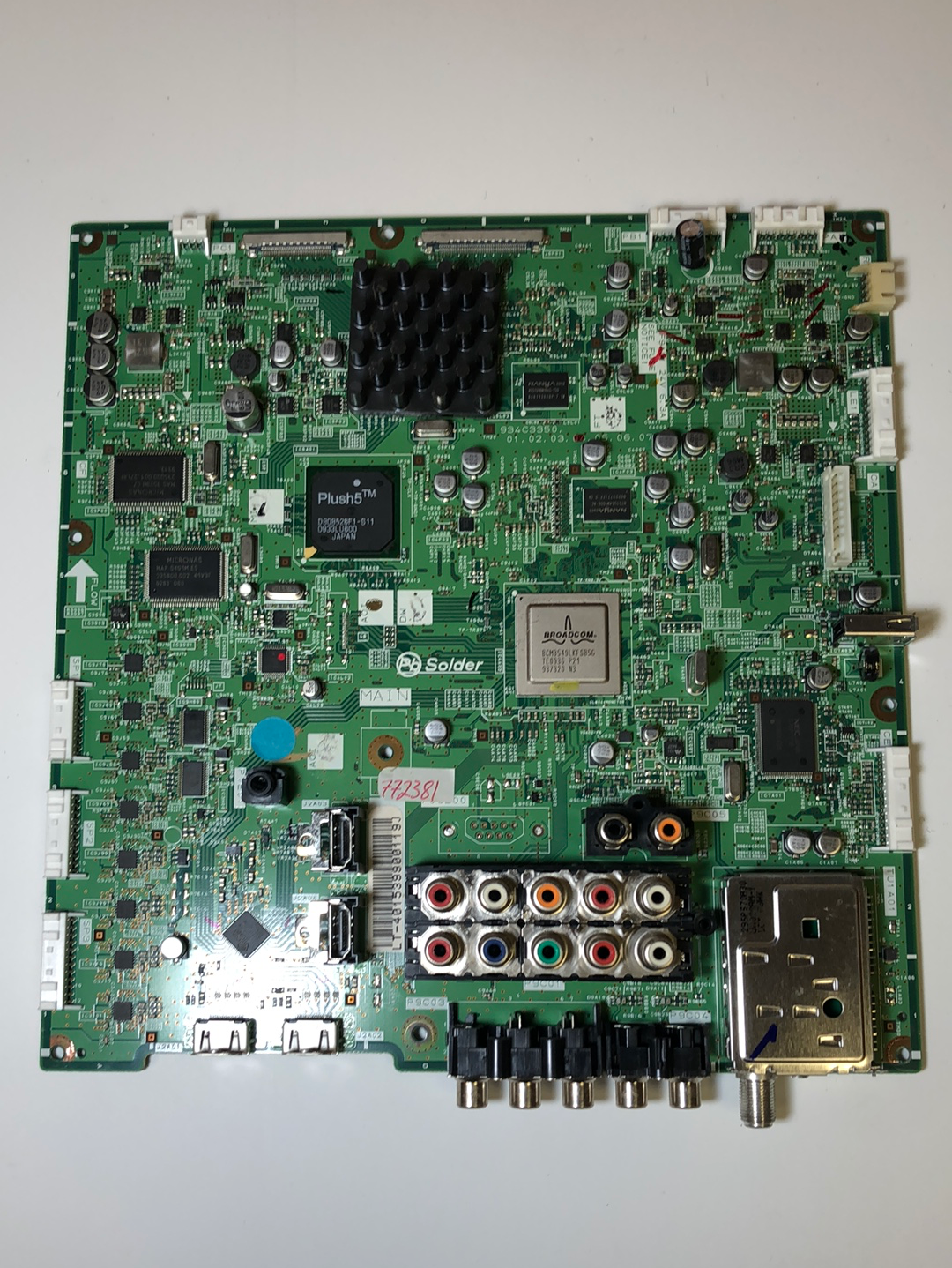 Mitsubishi 934C335004 Main Board for LT-40153