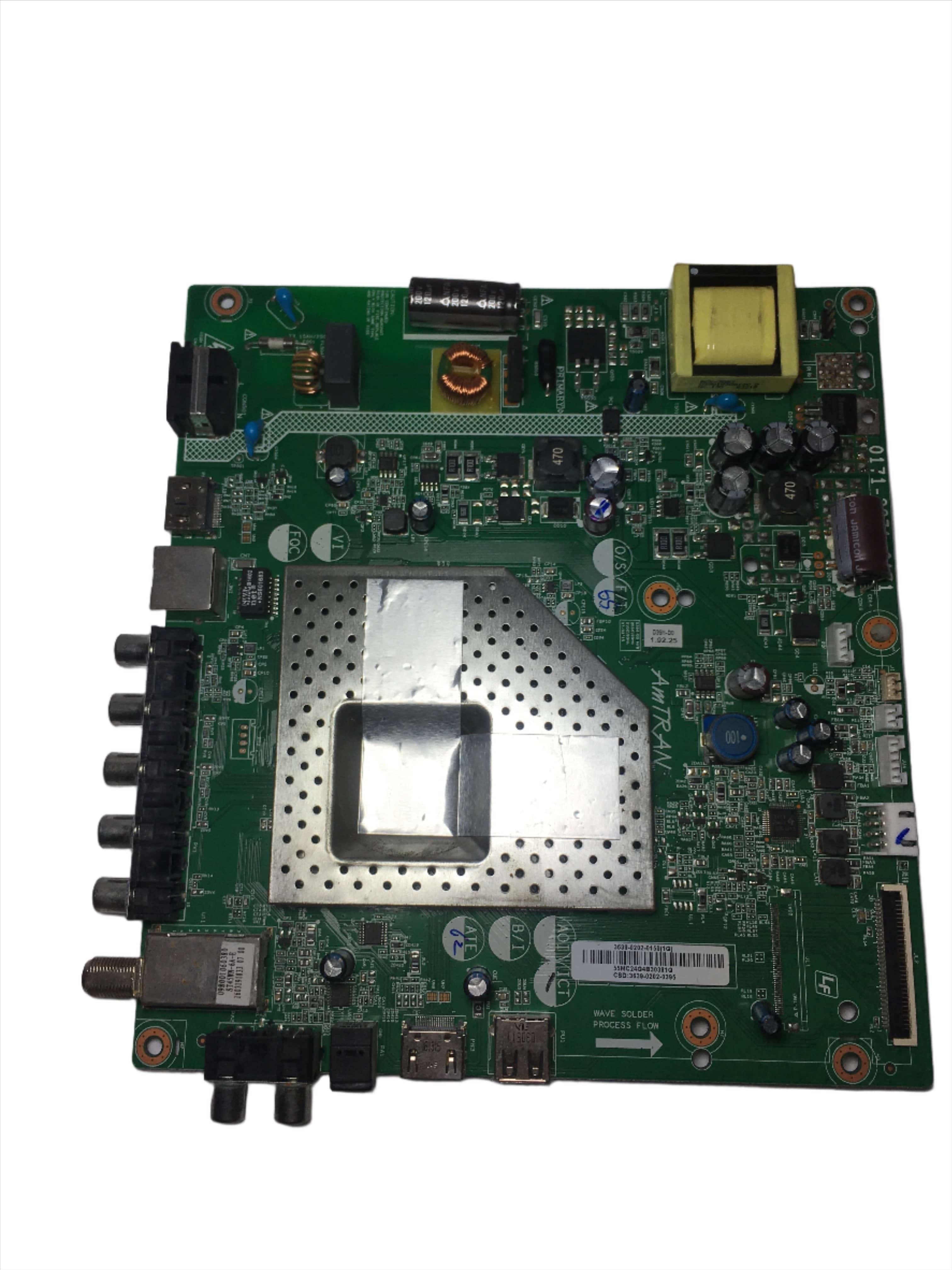 Vizio 3639-0202-0395 Main Board/ PSU for D39H-D0
