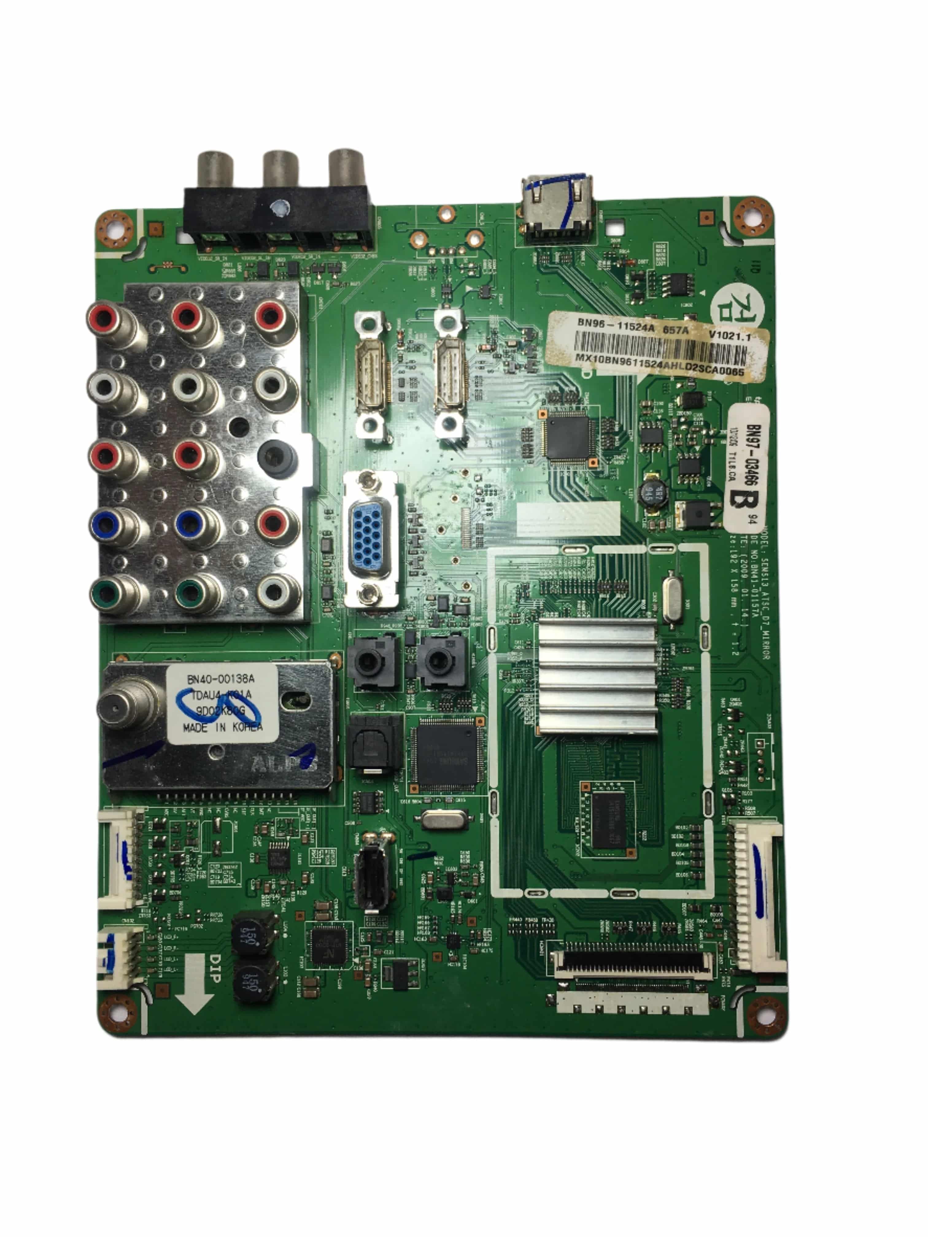Samsung BN96-11524A (BN41-01157A) Main Board for LN32B460B2DXZA