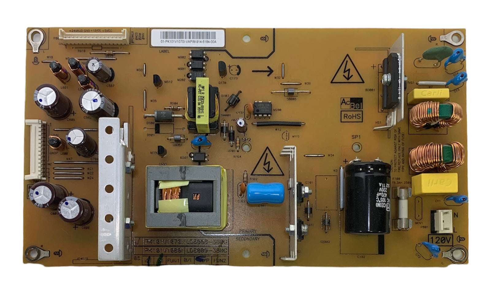 Toshiba 75016973 (LD8008-380G) Power Supply for 32AV502R