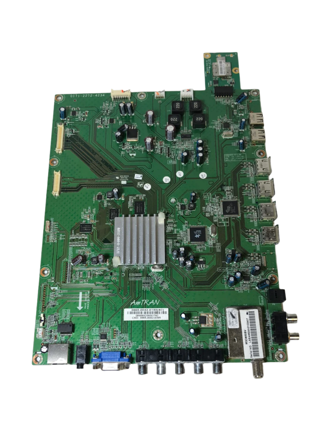 Vizio 3665-0042-0150 (0171-2272-4234) Main Board for M3D650SV / M3D651SV
