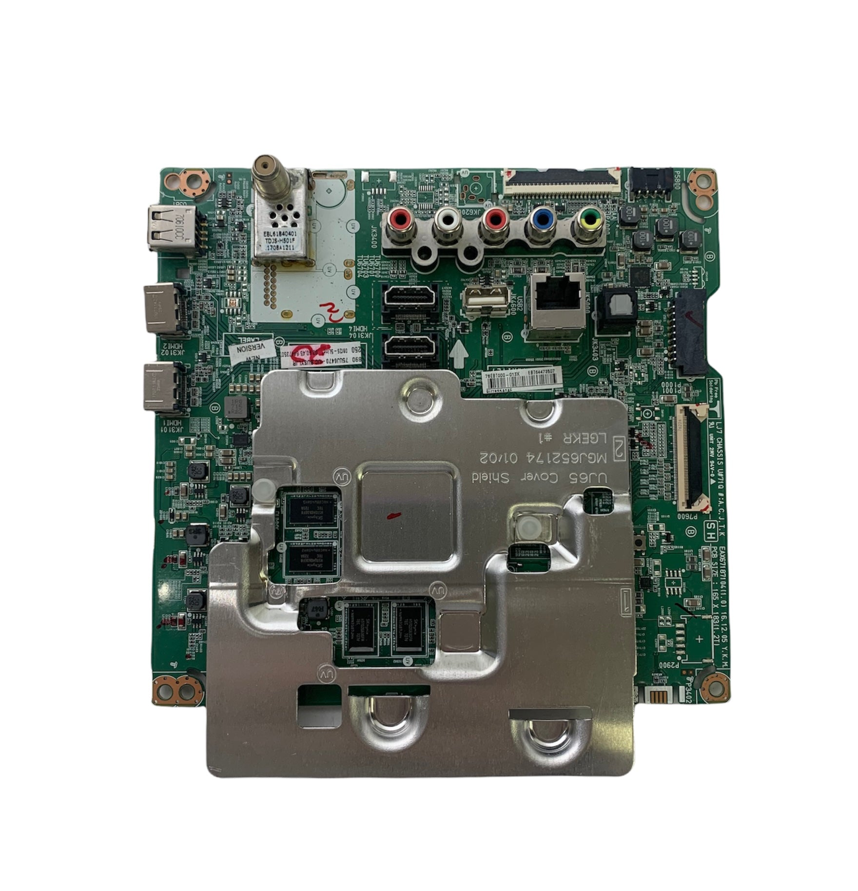 LG EBT64473507 Main Board for 75UJ6470-UC.BUSYLJR