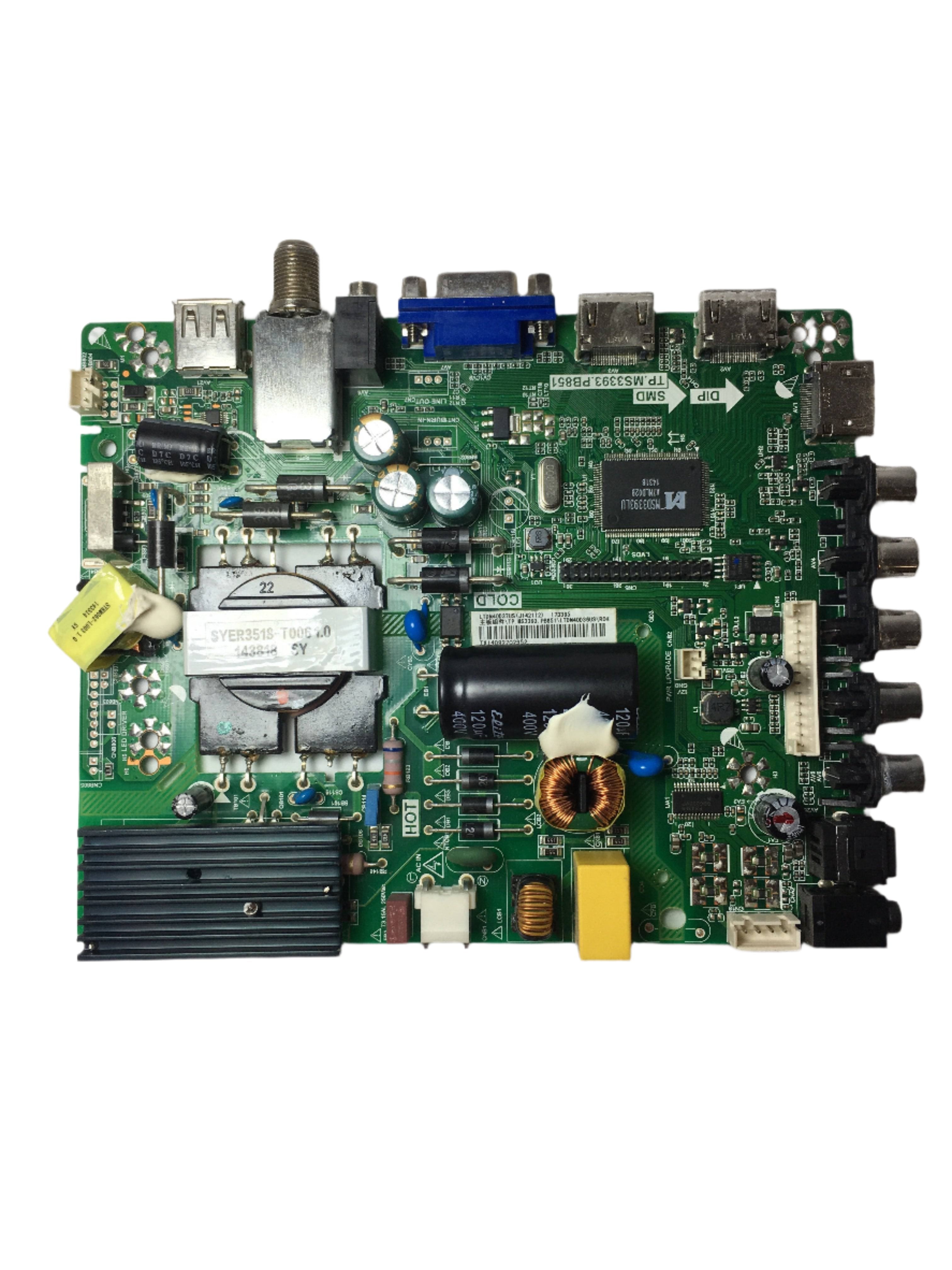 Hisense 173395 Main Board/Power Supply for 40H3E