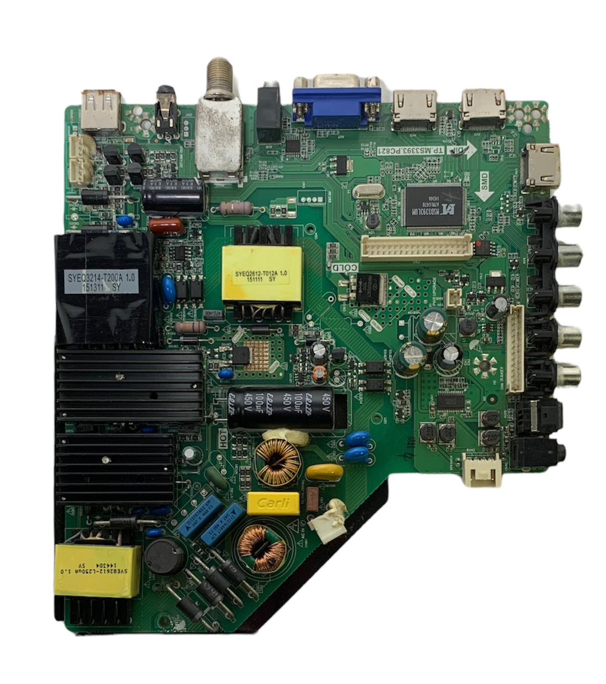 Westinghouse 34013807 Main Board / PSU for DWM55F1G1 (Version TW-78951-R055B)