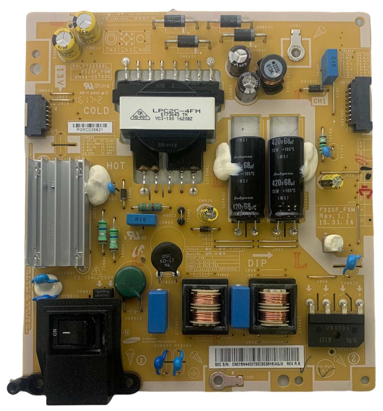 Samsung BN44-00733C Power Supply