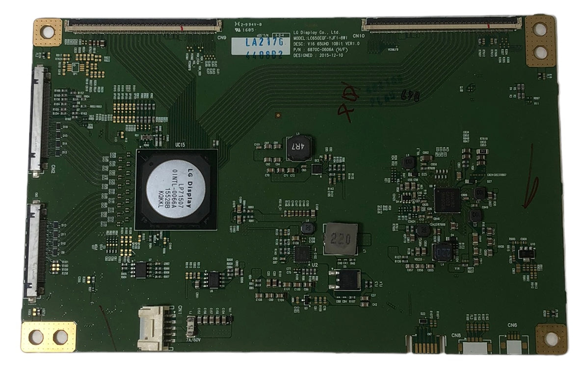 LG 6871L-4408B T-Con Board for 65UH9500-UA