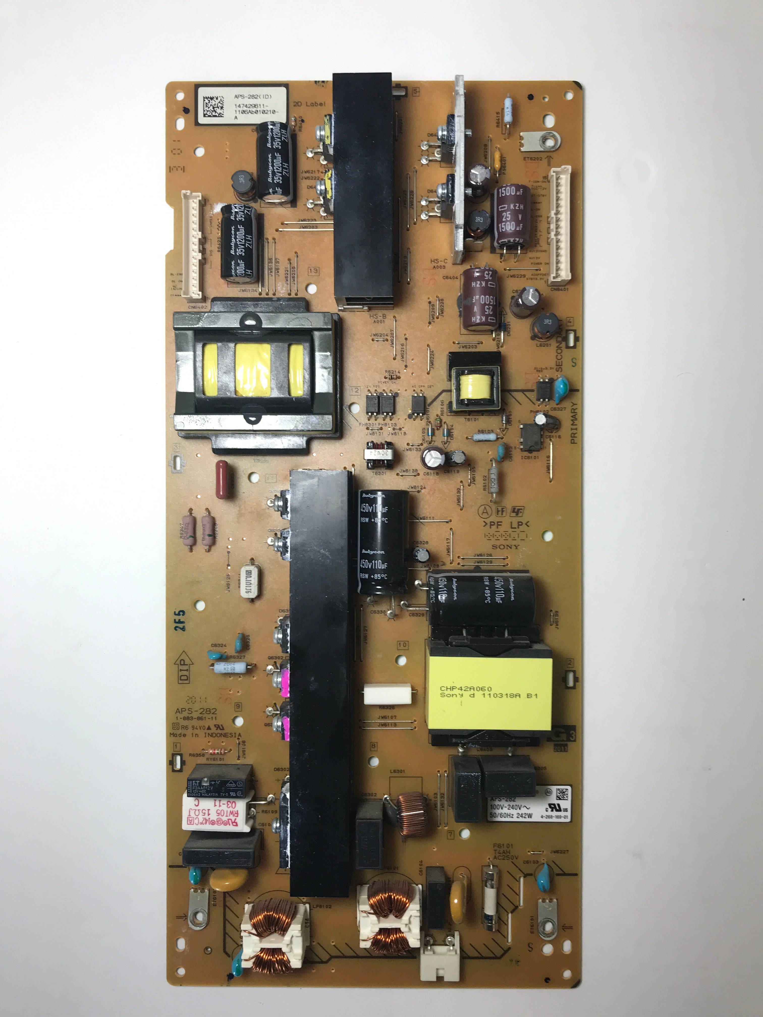 Sony 1-474-296-11 (APS-282, 1-883-861-11) G3 Power Supply