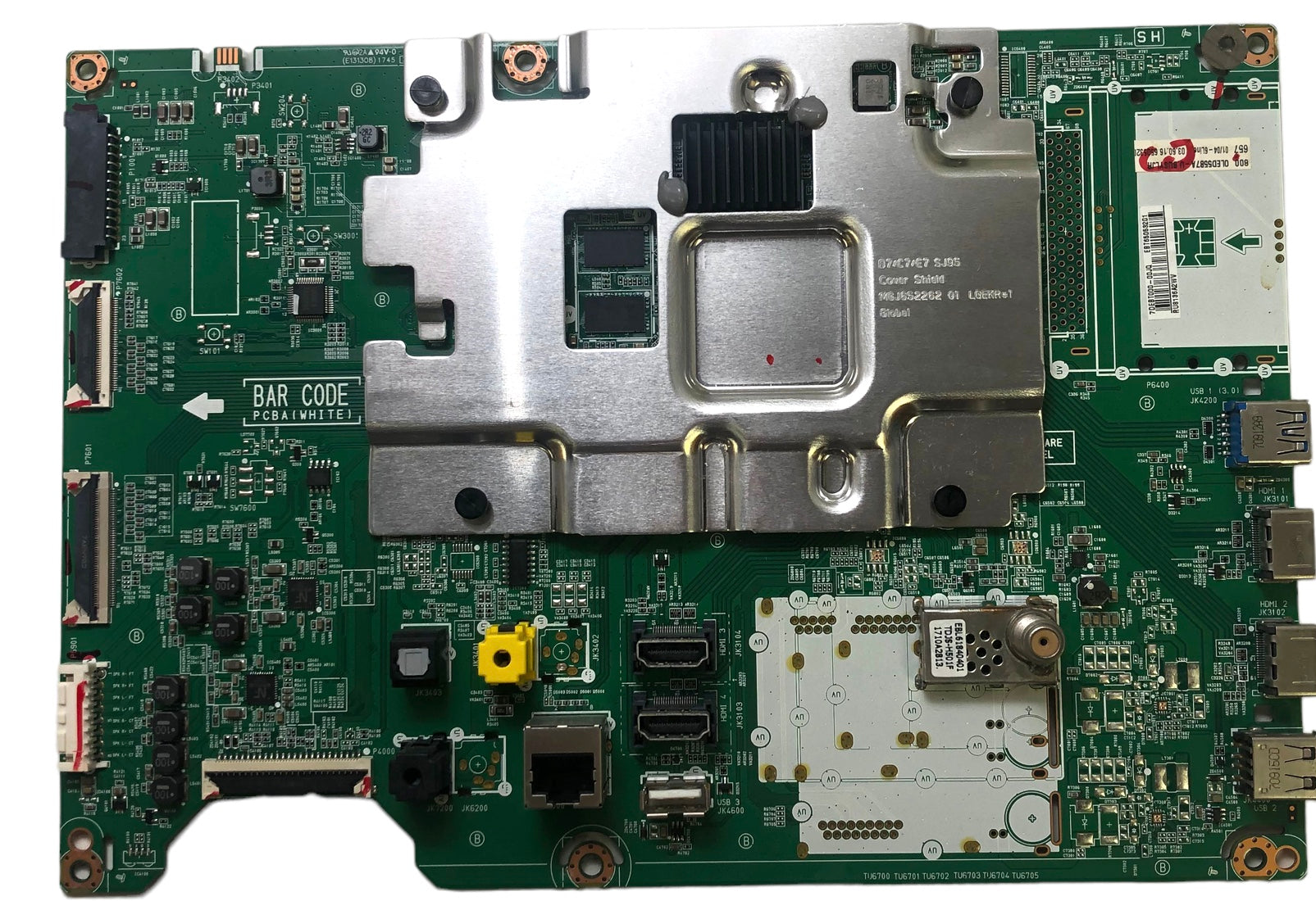 LG EBT65053201 Main Board for OLED55B7A-U.BUSYLJR