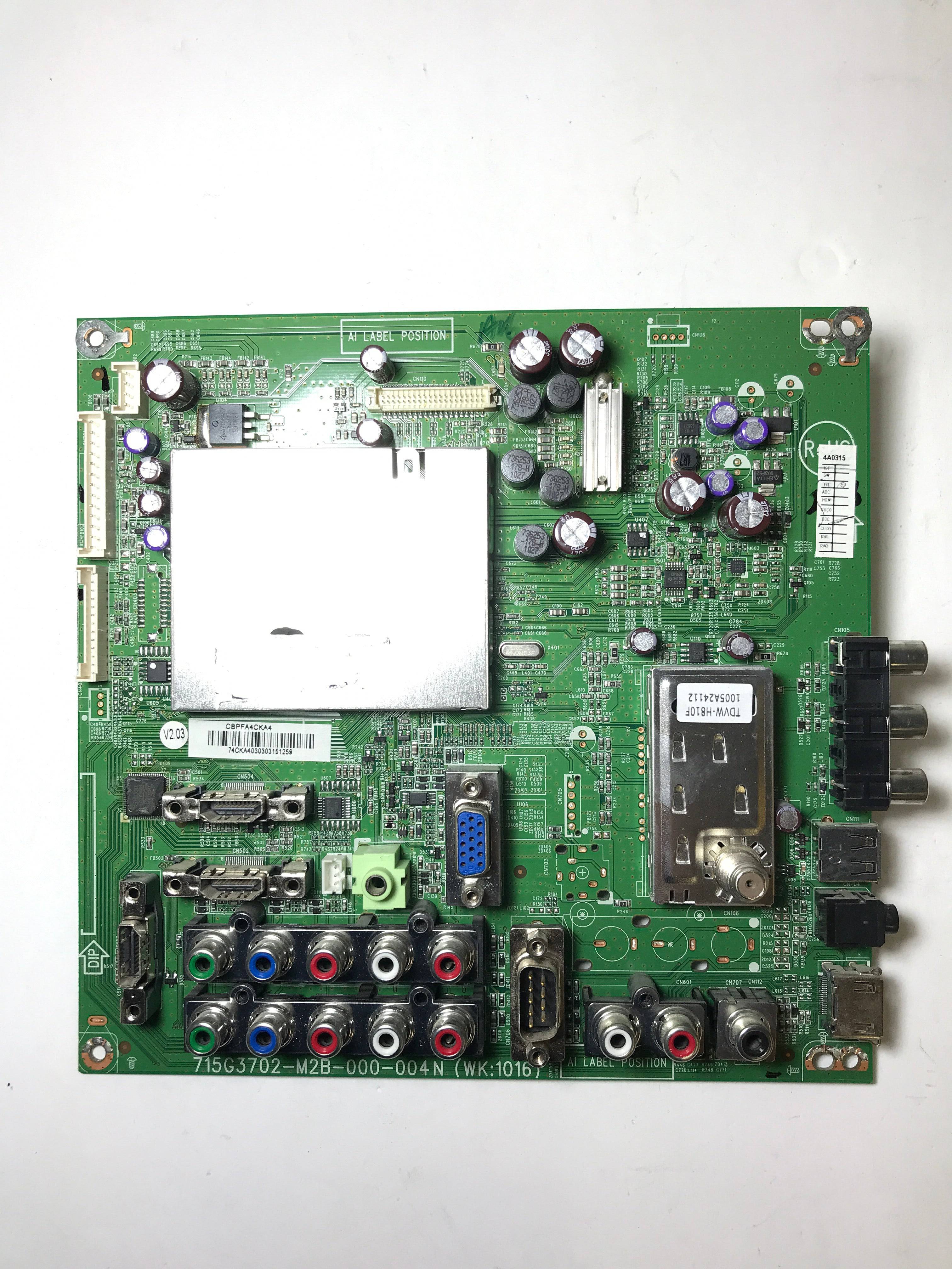 Sharp CBPFA4CKA4 Main Board