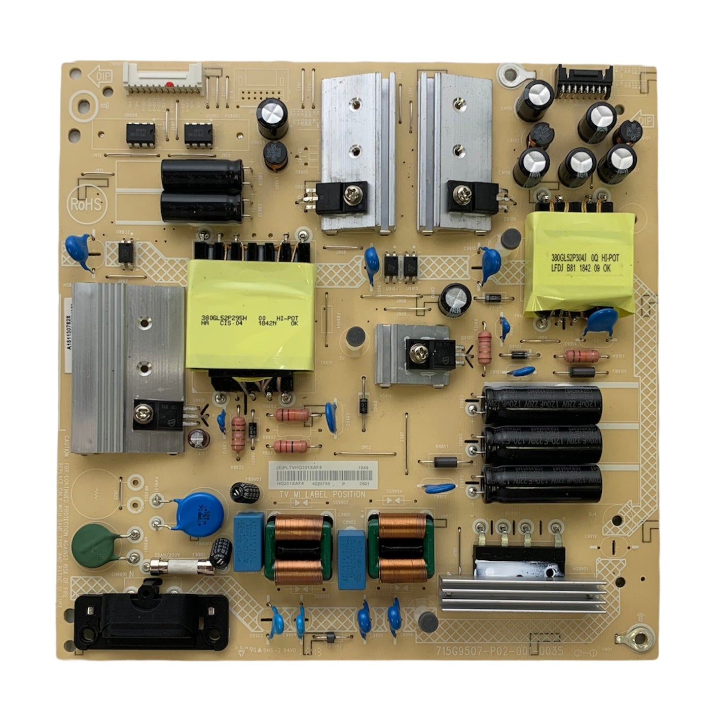 Insignia PLTVHQ351XAF4 Power Supply Board