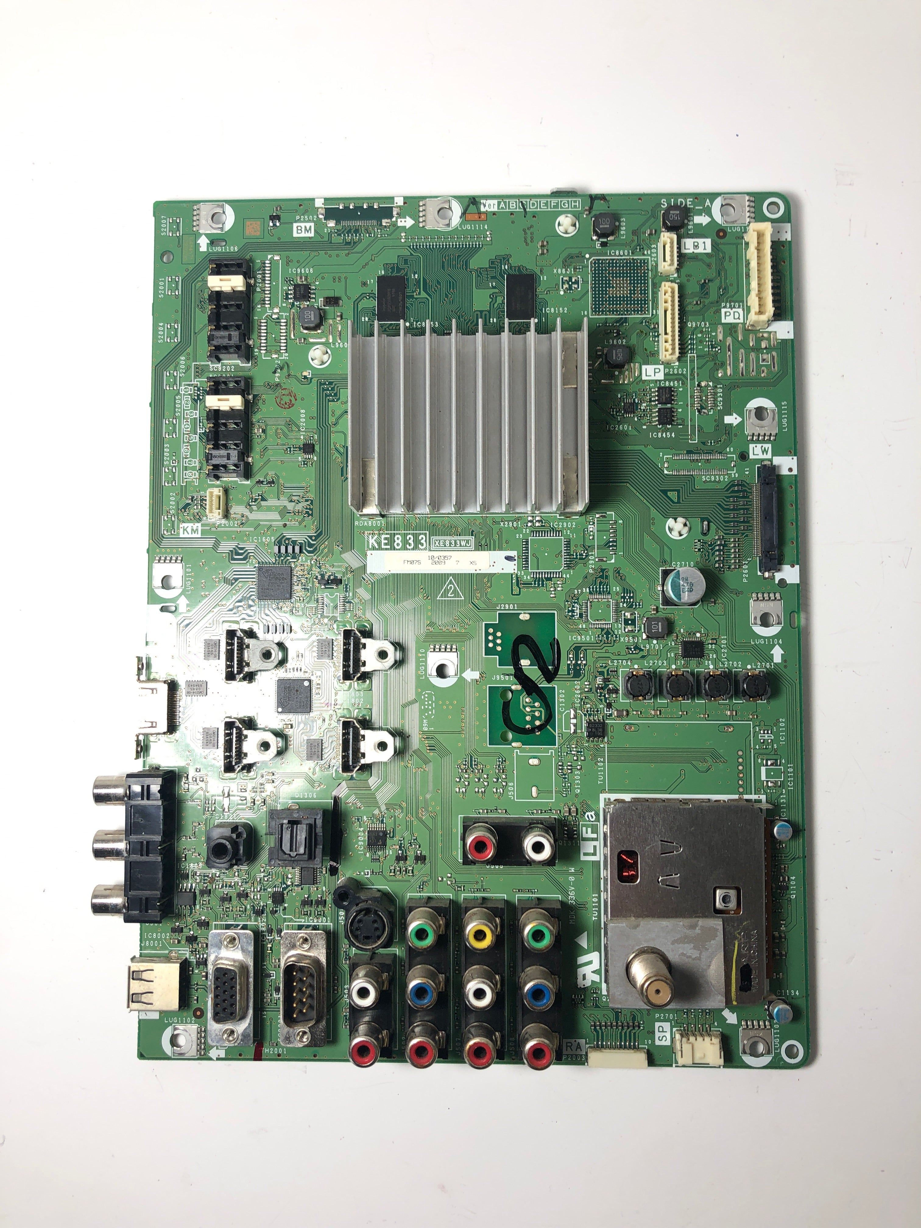 Sharp DUNTKE833FM07 (KE833, XE833WJ, FM07S) Main Board