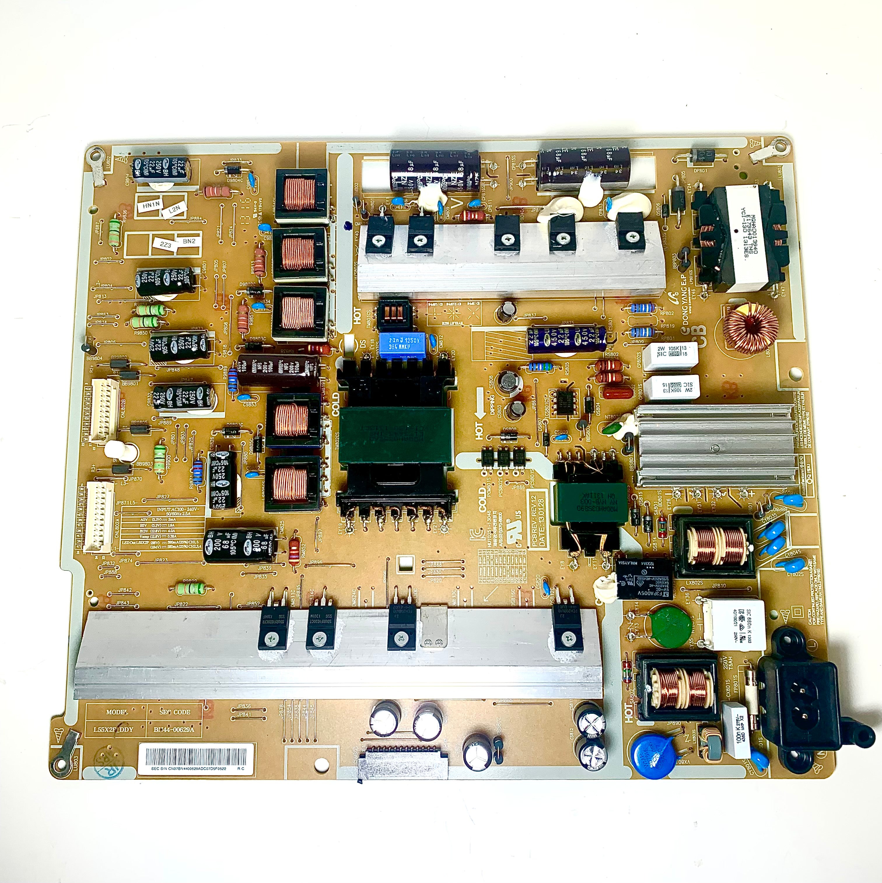 Samsung BN44-00629A (L55X2P_DDY) Power Supply / LED Board