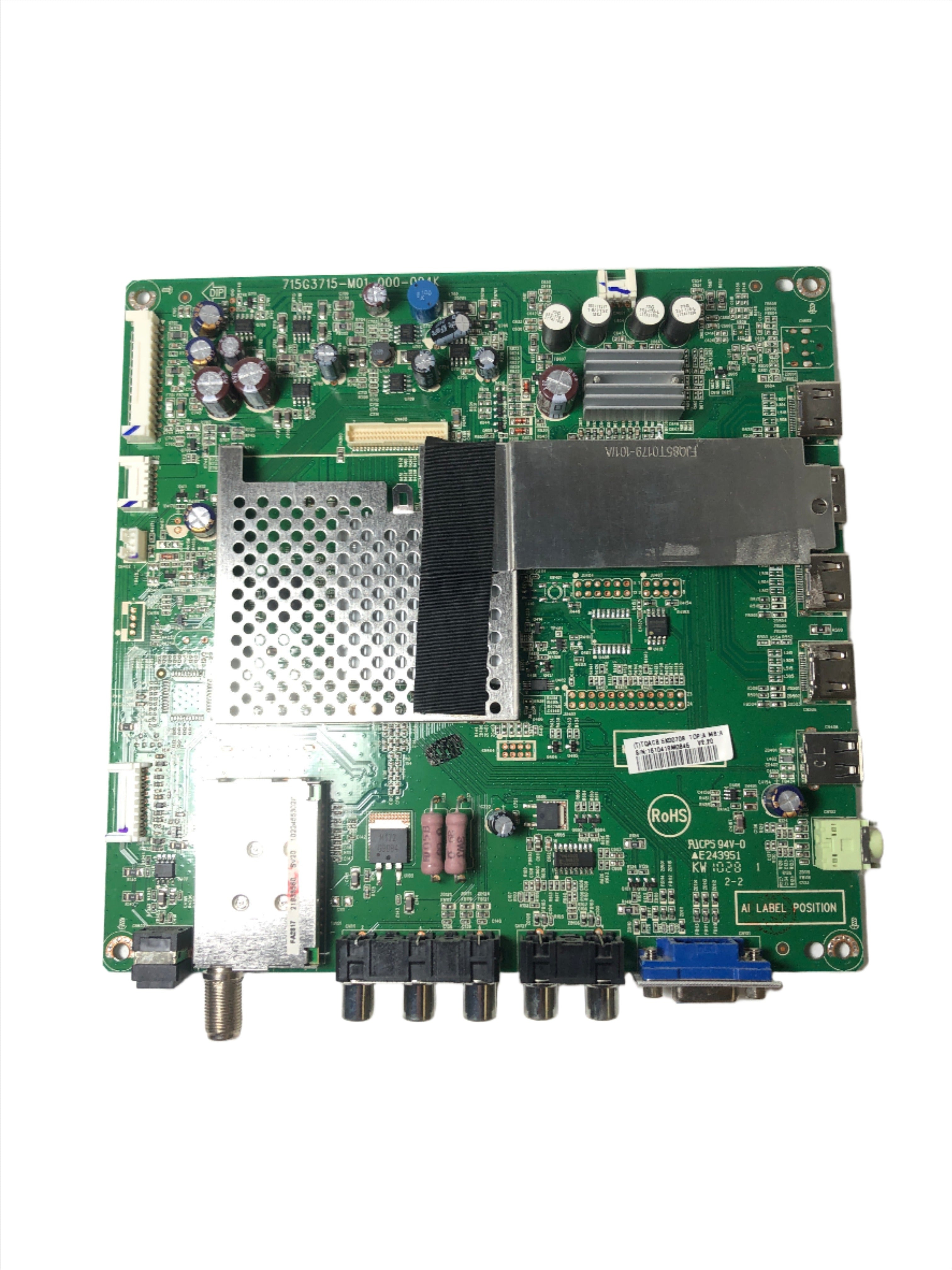 Vizio CBPFTQACB5K007 Main Board for E371VA