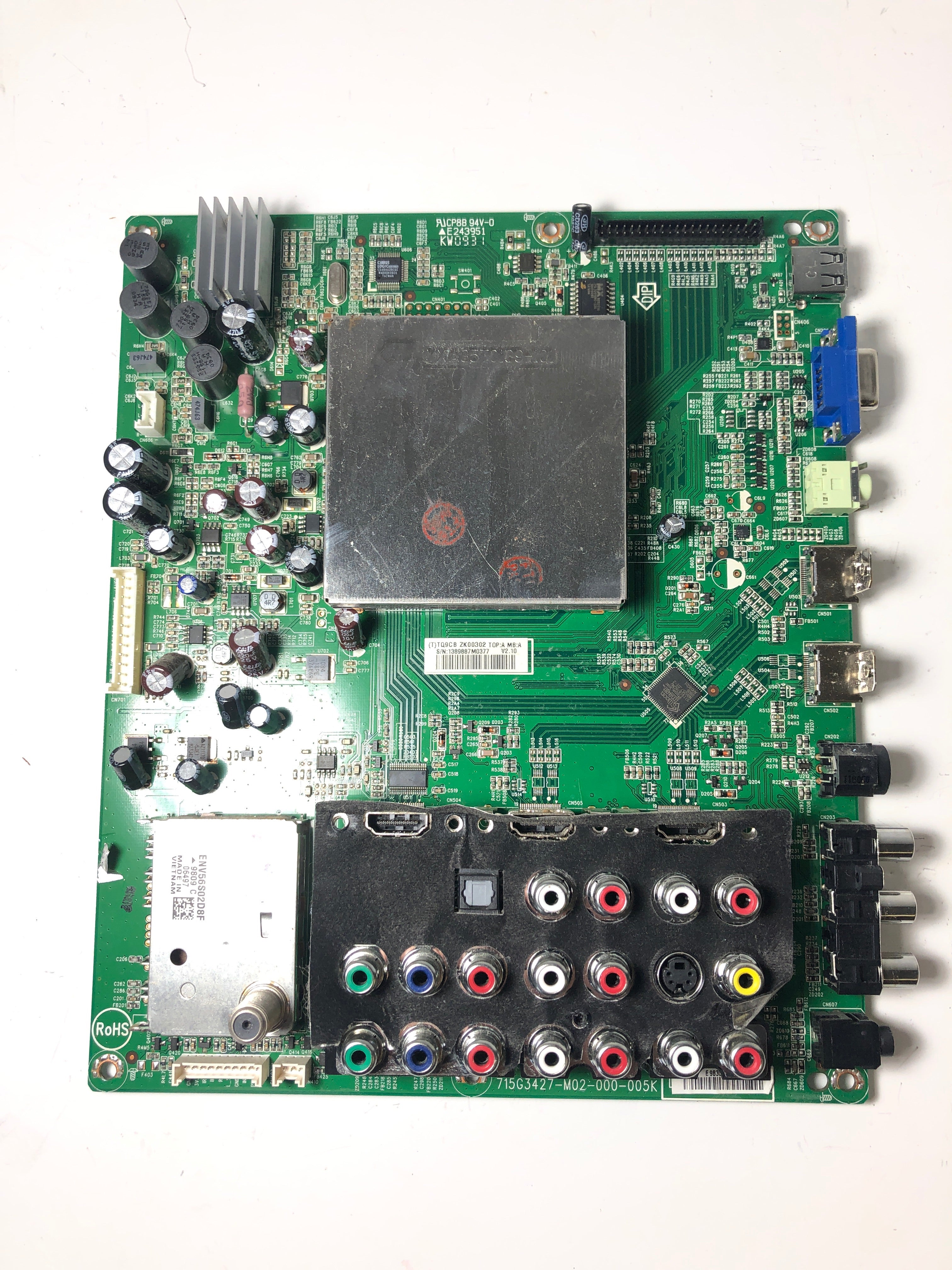 Insignia CBPFTQ9CBZK00302 Main Board for NS-L42X-10A