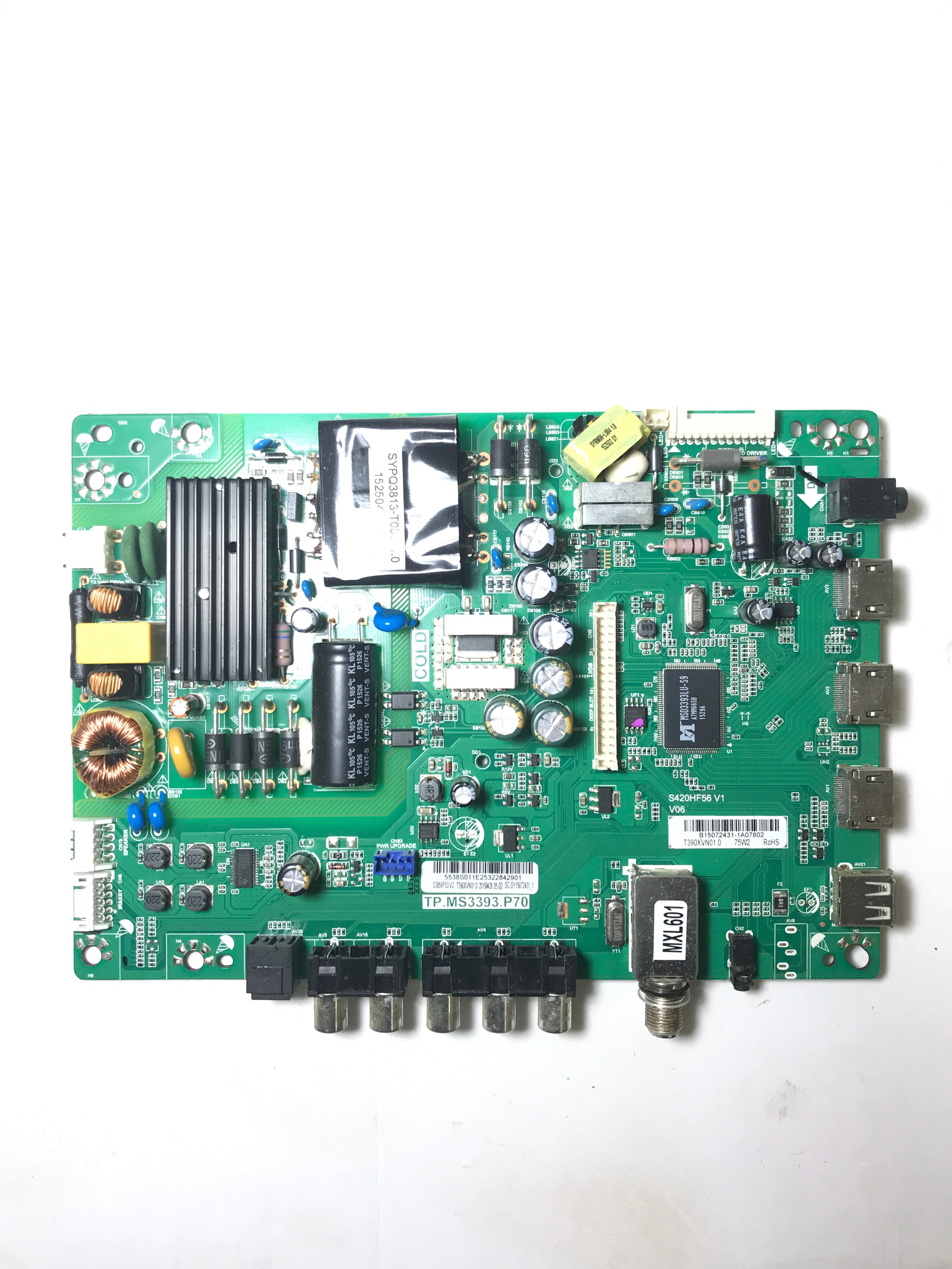 55.38S01.1E2 Insignia Main Board for NS-39D220NA16 Rev B
