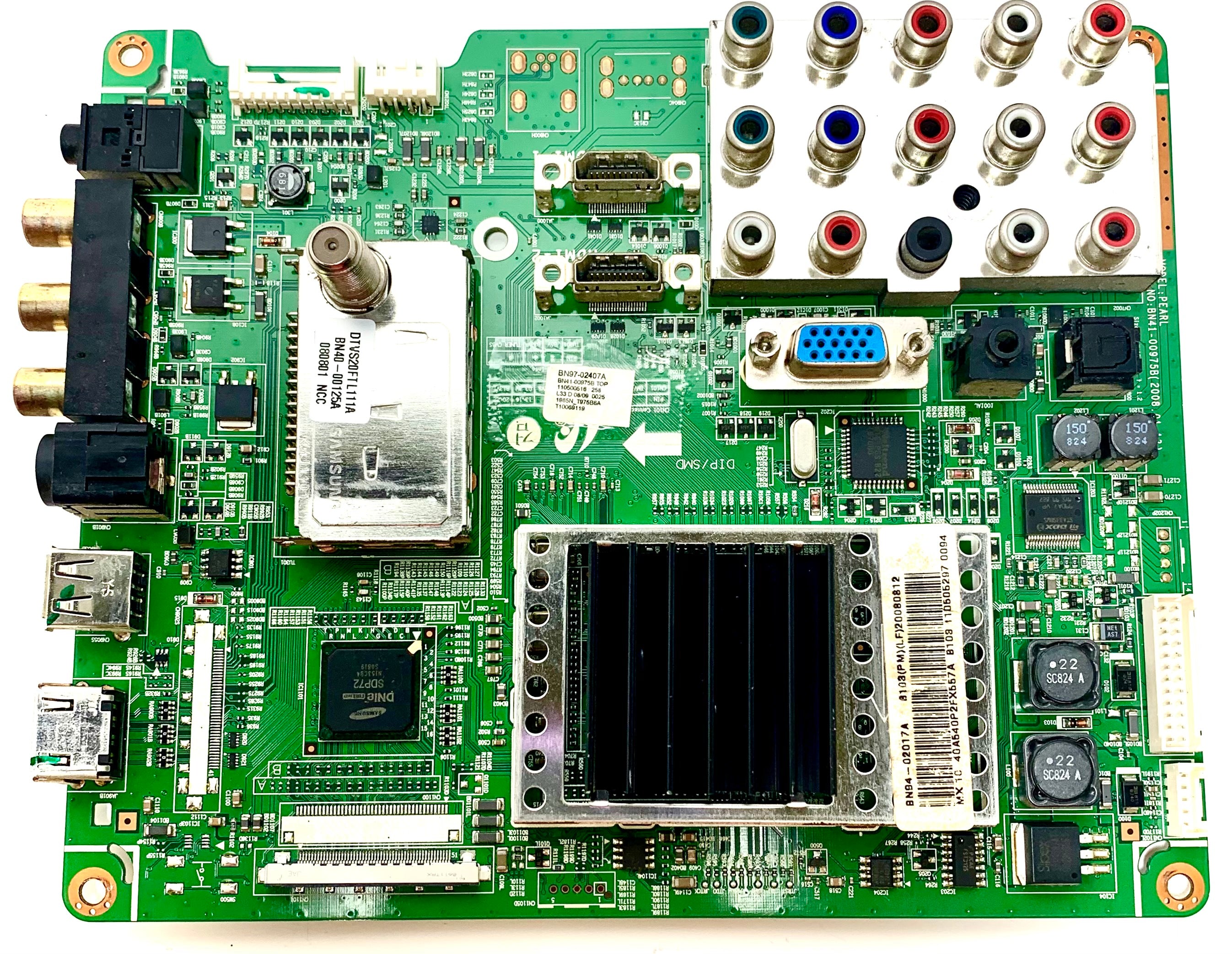 Samsung BN94-02017A (BN97-02407A) Main Board for LN40A540P2FXZA