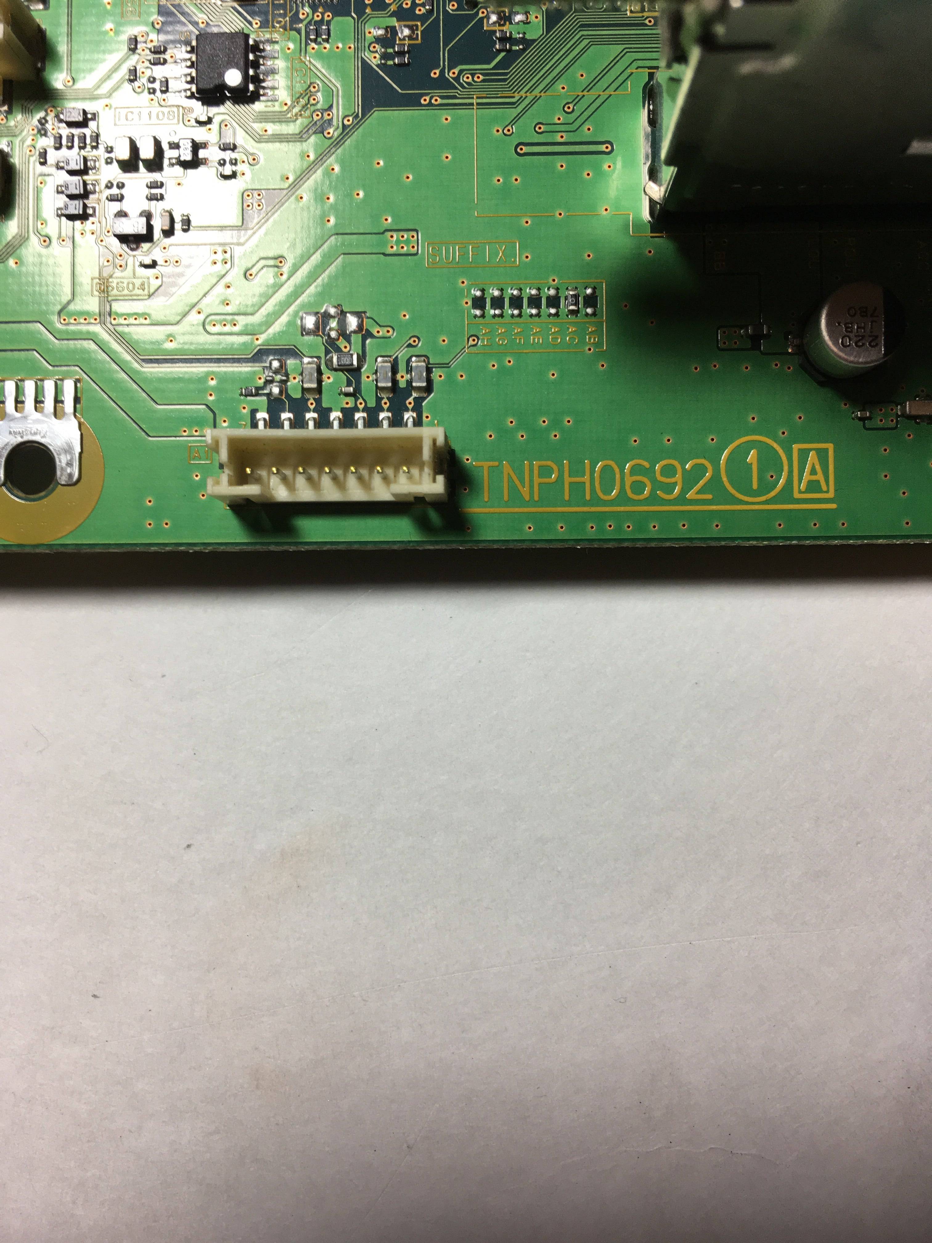 Panasonic TNPH0692ACS A Board for TH-50PX75U