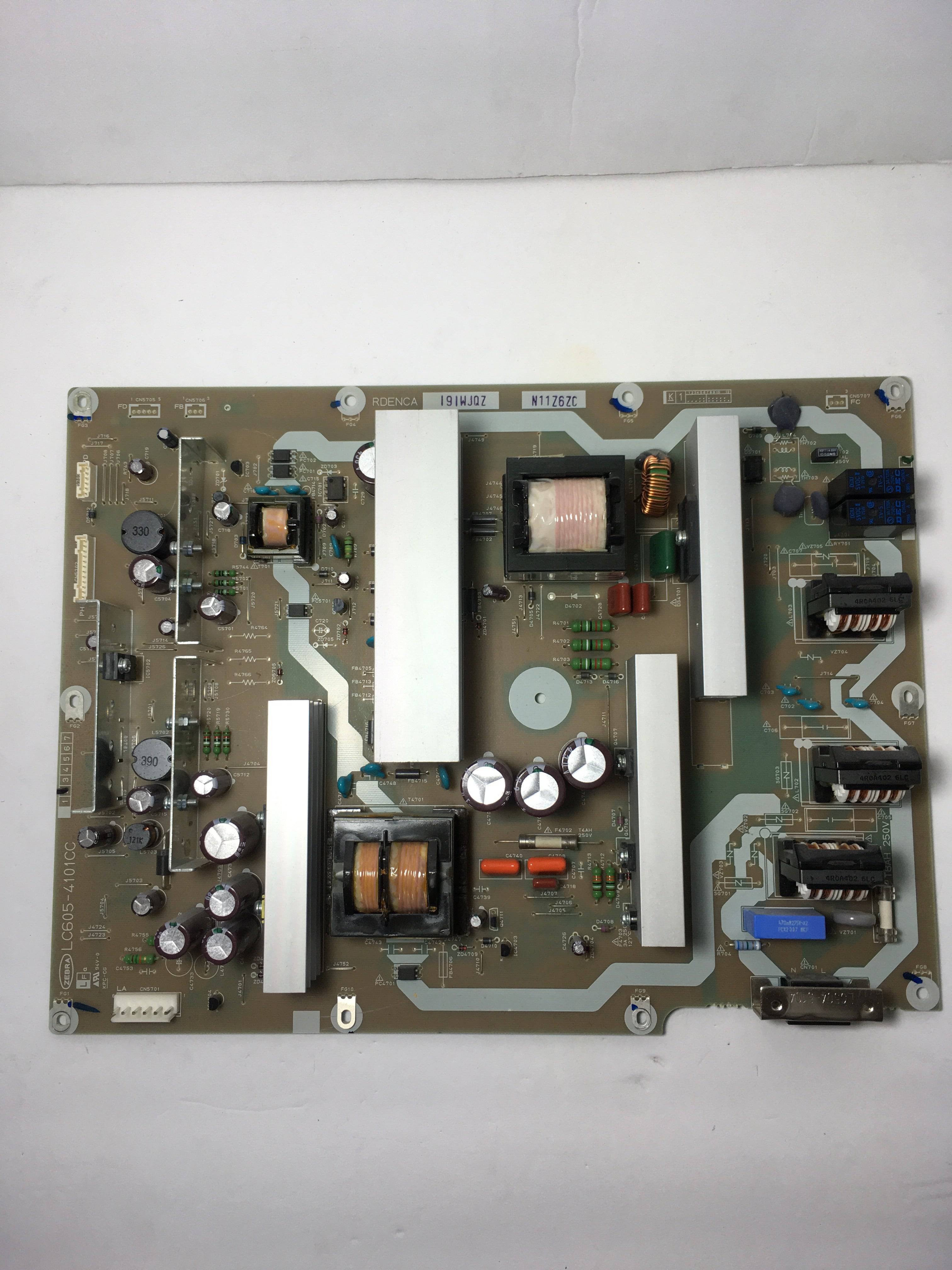 Sharp RDENCA191WJQZ Power Supply for LC-46G7H