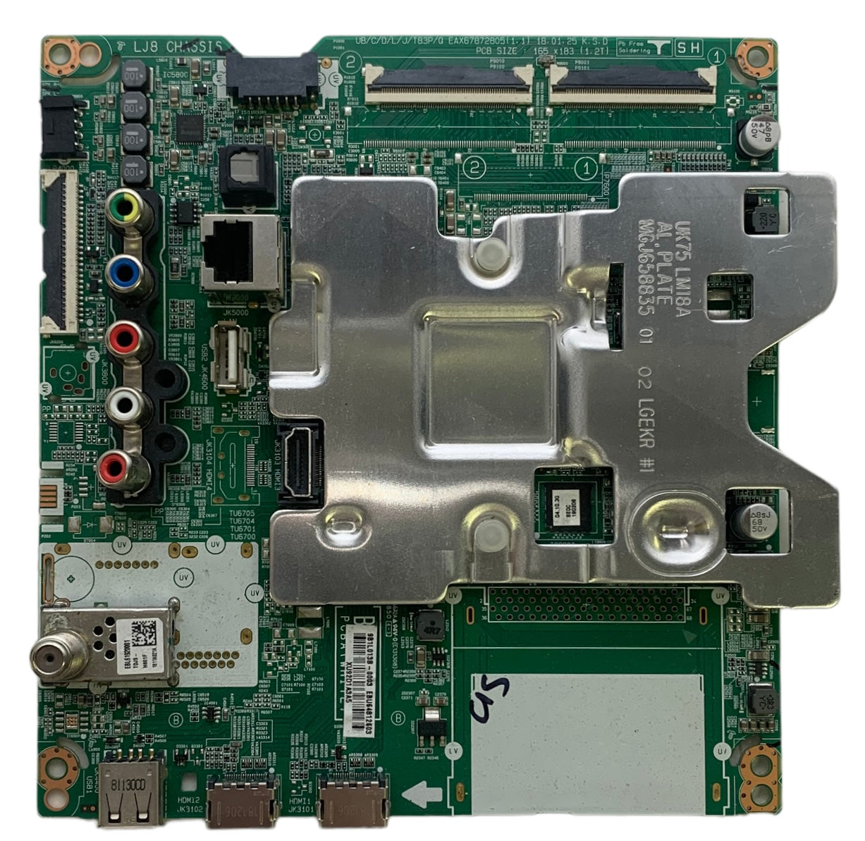 LG EBU64812603 Main Board for 49UK6200PUA.BUSWLJM