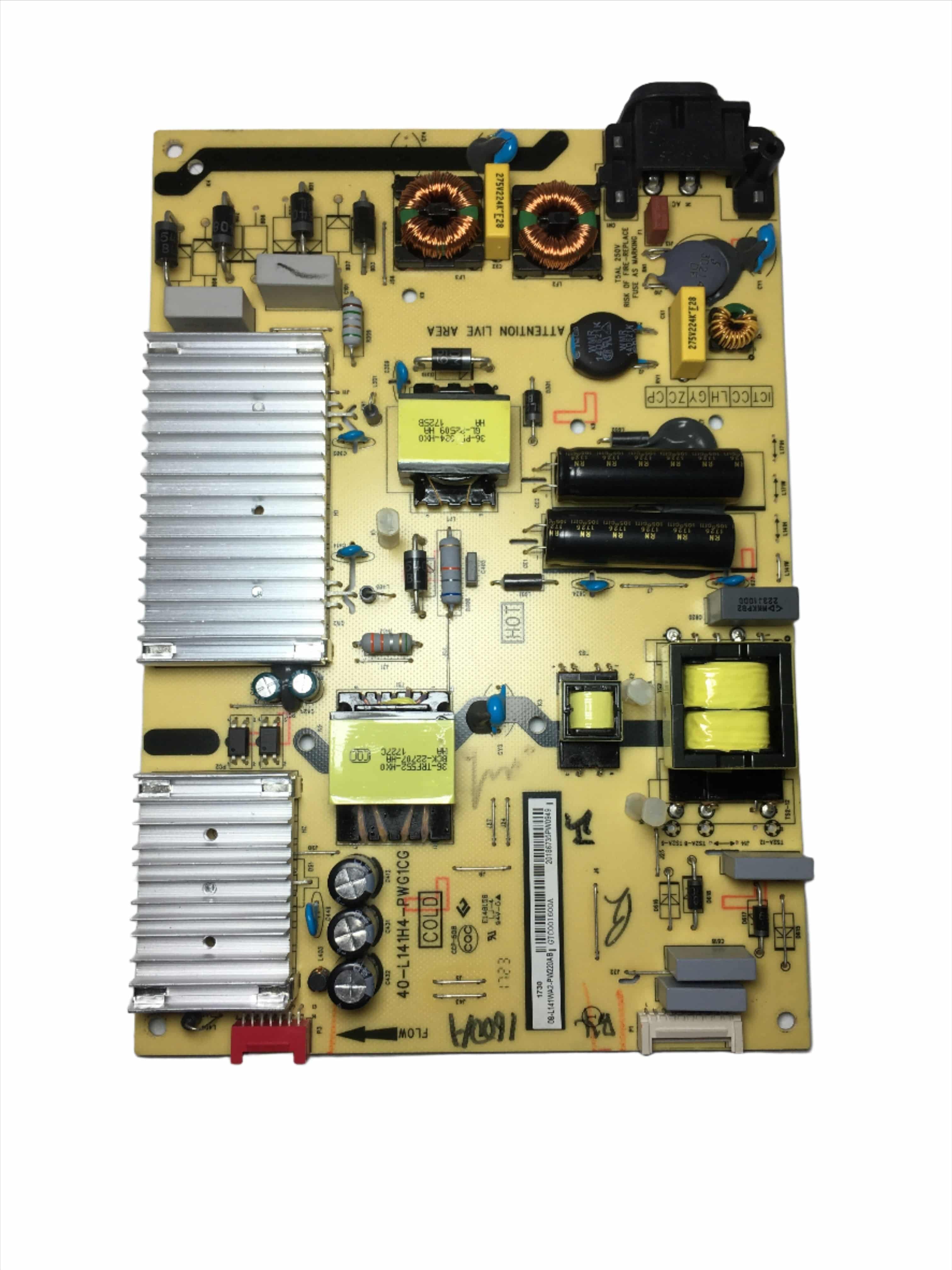TCL 08-L141WA2-PW220AB Power Supply for 55S405TBCA 49S405TABA