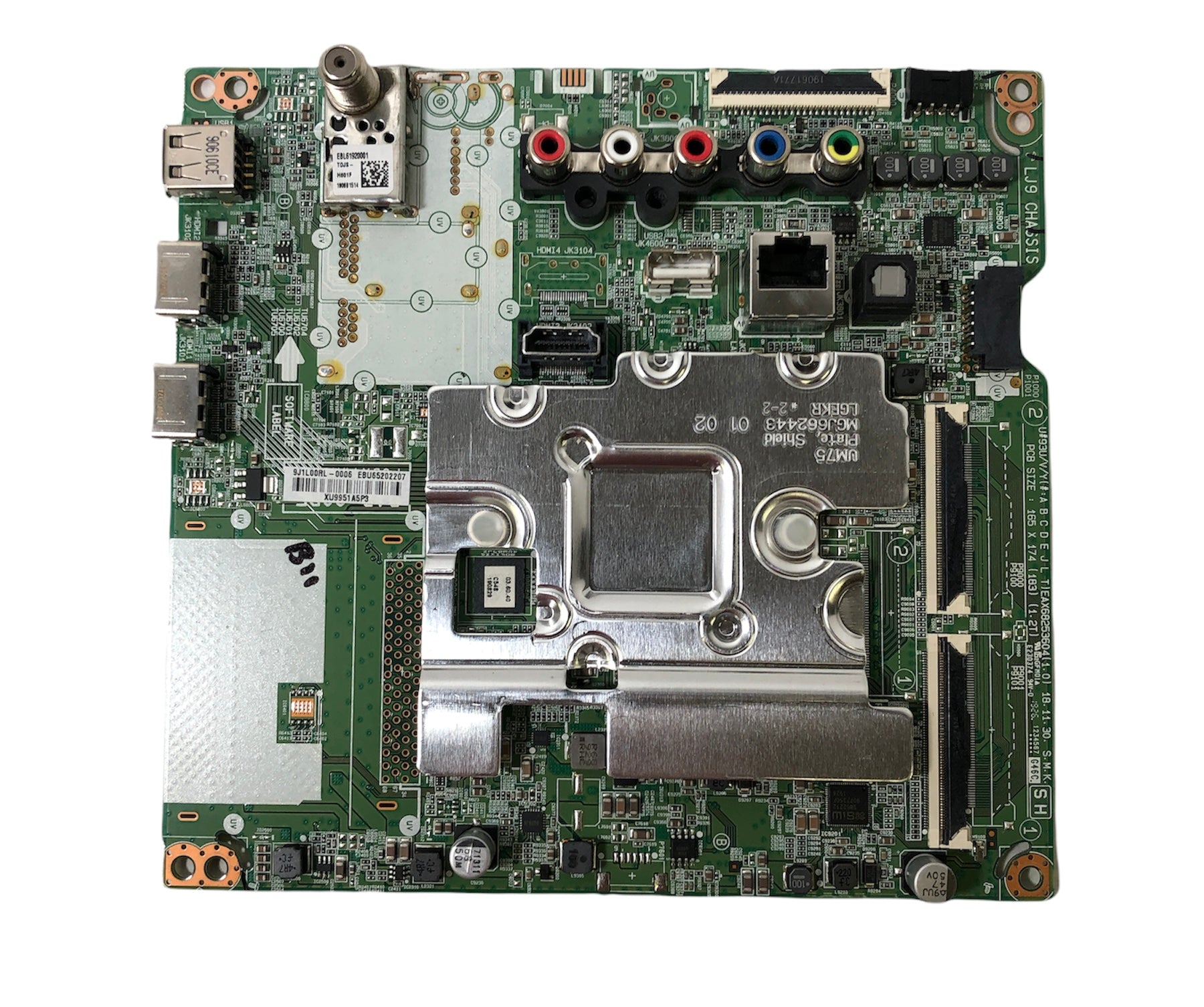 LG EBU65202207 Main Board for 43UM6910PUA.BUSGLJM