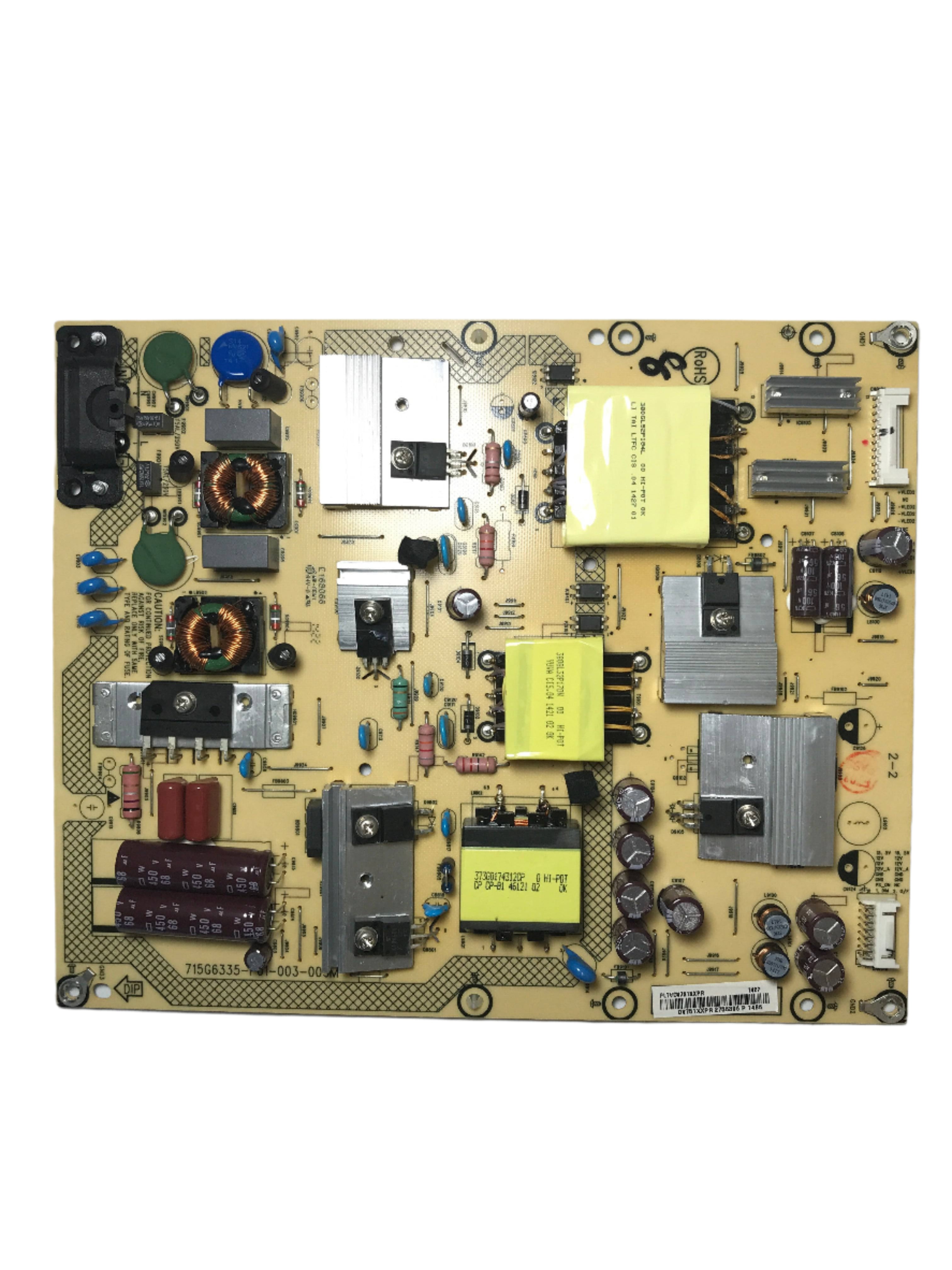 Sharp PLTVDV751XXPR Power Supply / LED Board for LC-50LB261U