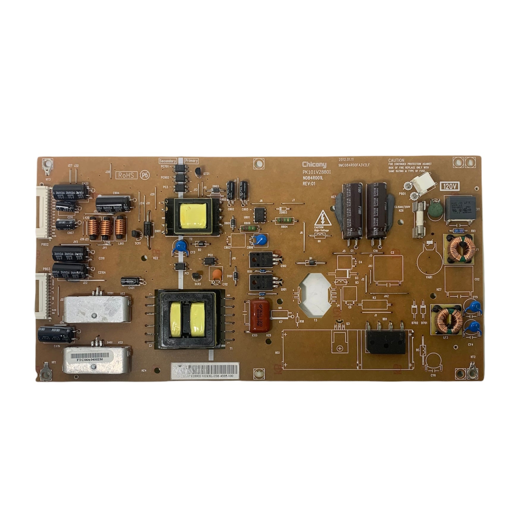 Toshiba PK101V2880i Power Supply for 32L4200U