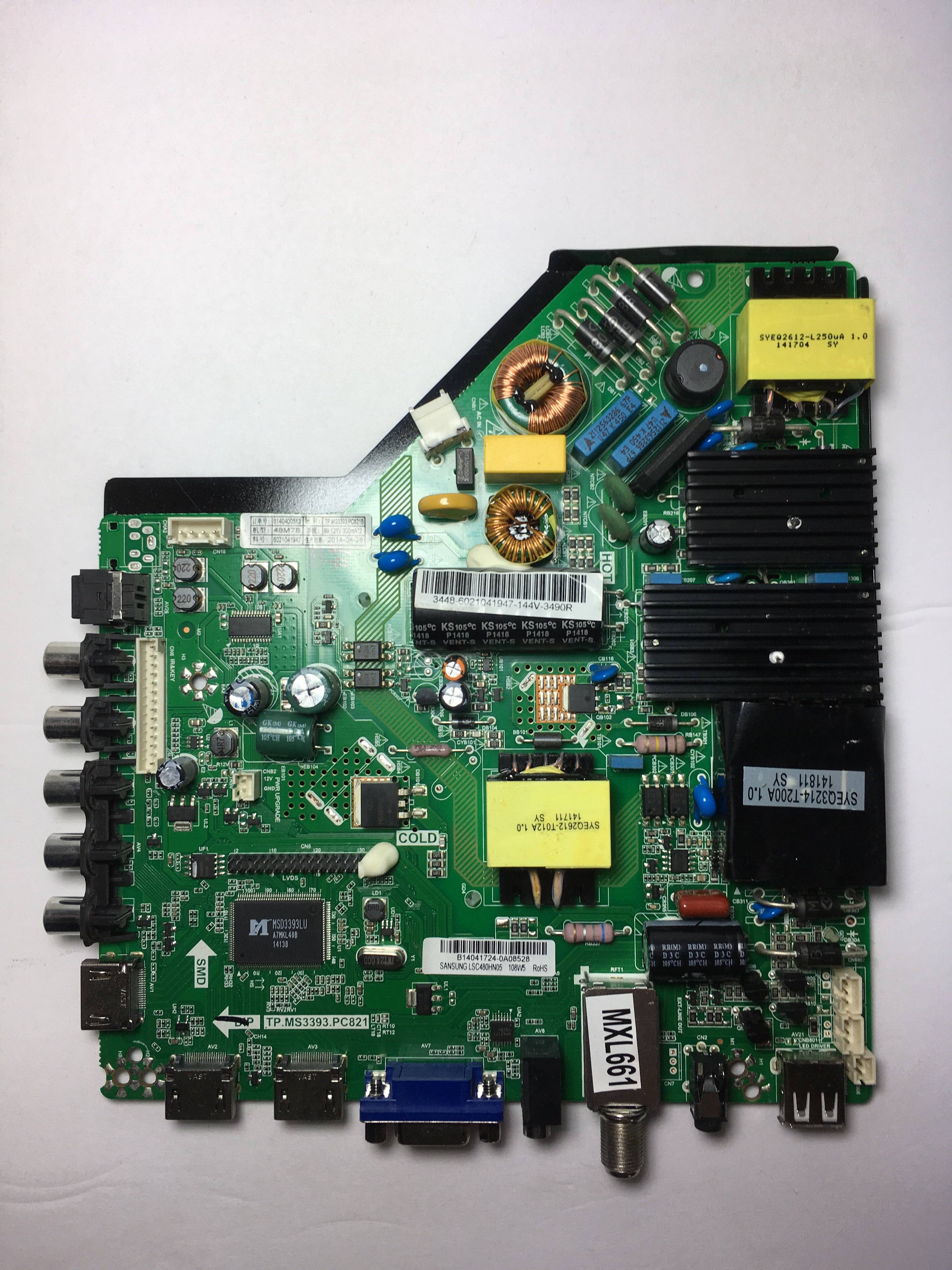 Sanyo B14041724 Main/Power Supply Board for FVD48P4-00