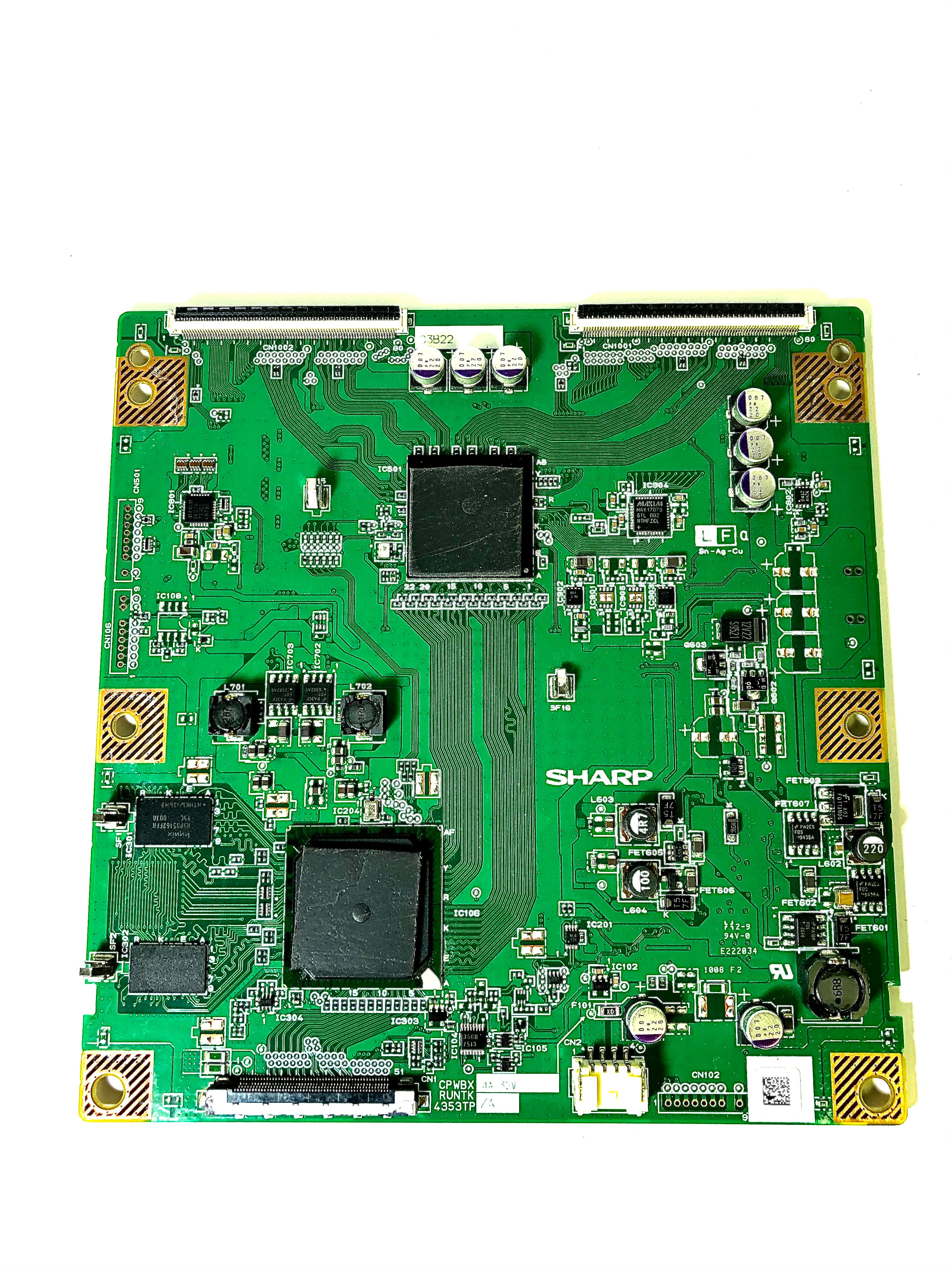 Sony/Sharp RUNTK4353TPZA (CPWBX, RUNTK) T-Con Board