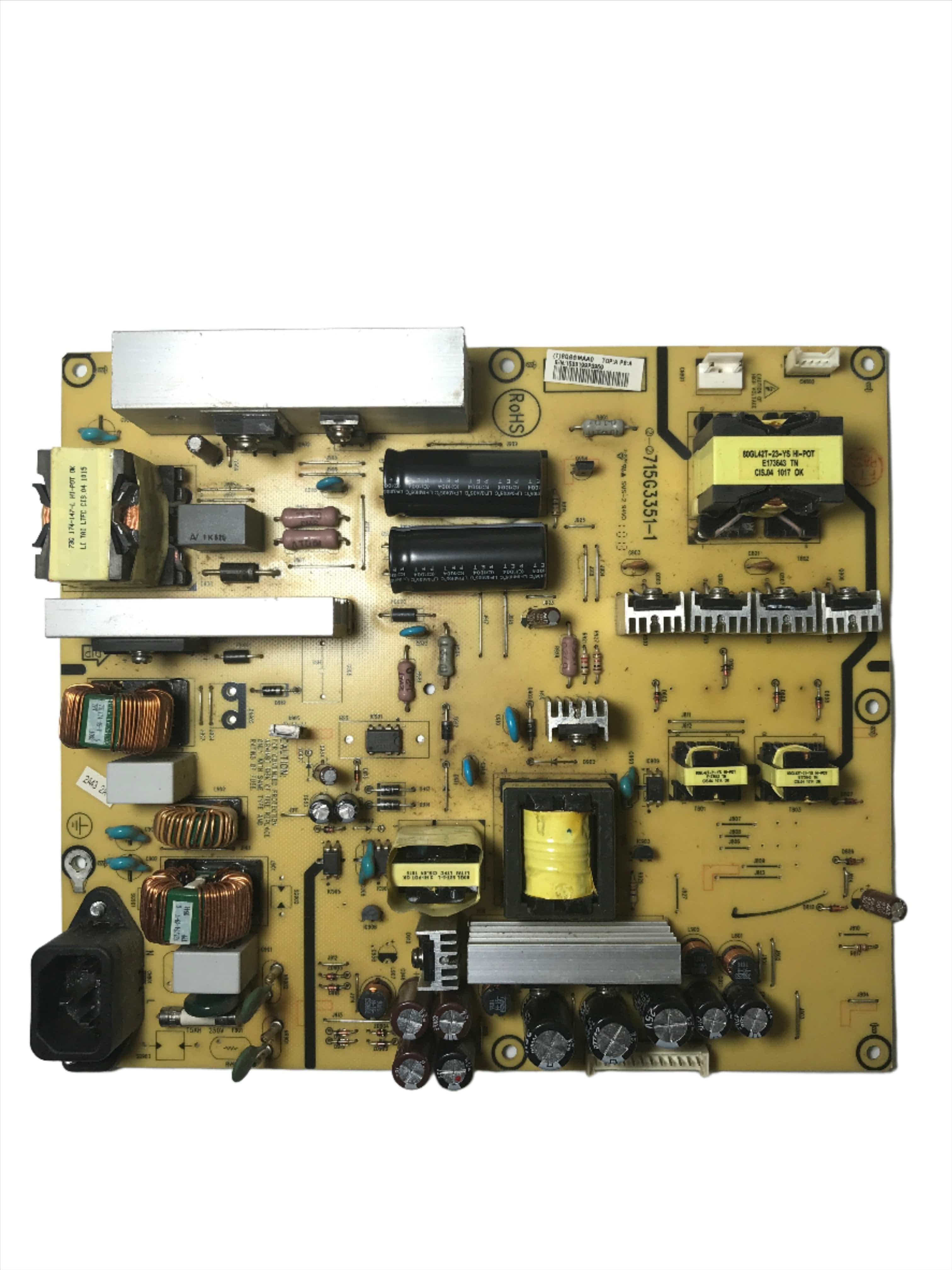 Insignia PWTV8QGGMAA0 Power Supply for NS-L42Q-10A