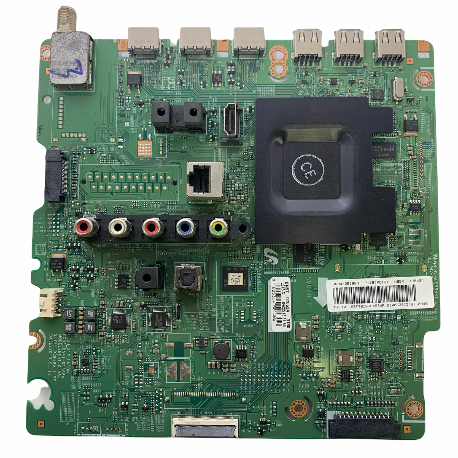 Samsung BN94-06188H Main Board for UN65F7050AFXZA
