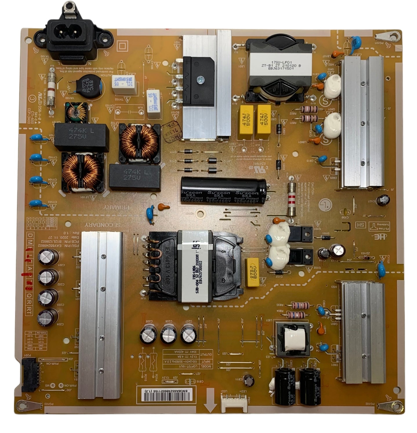 LG EAY65248602 Power Supply/LED Driver Board