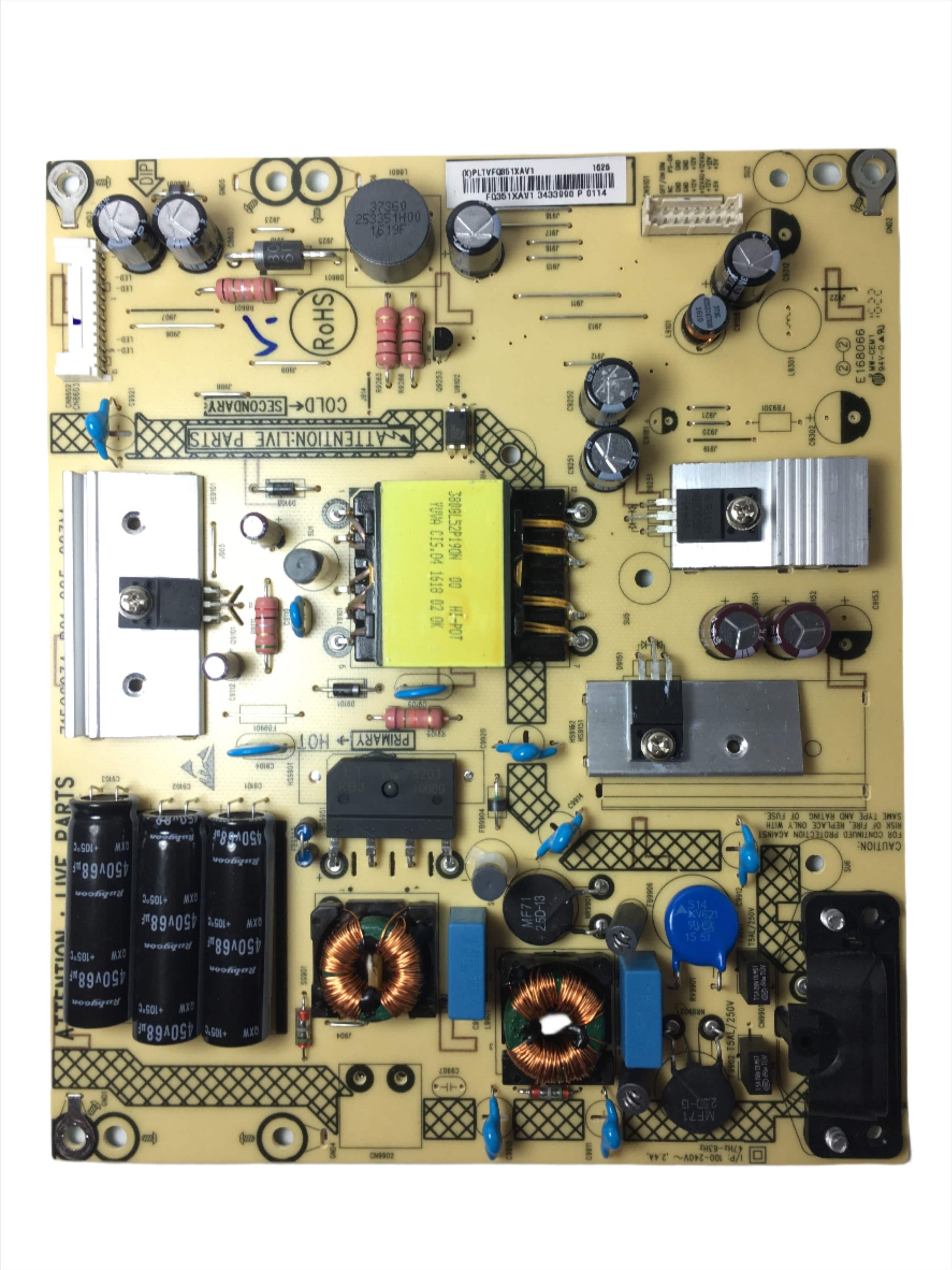 Sharp PLTVFQ351XAV1 Power Supply Unit