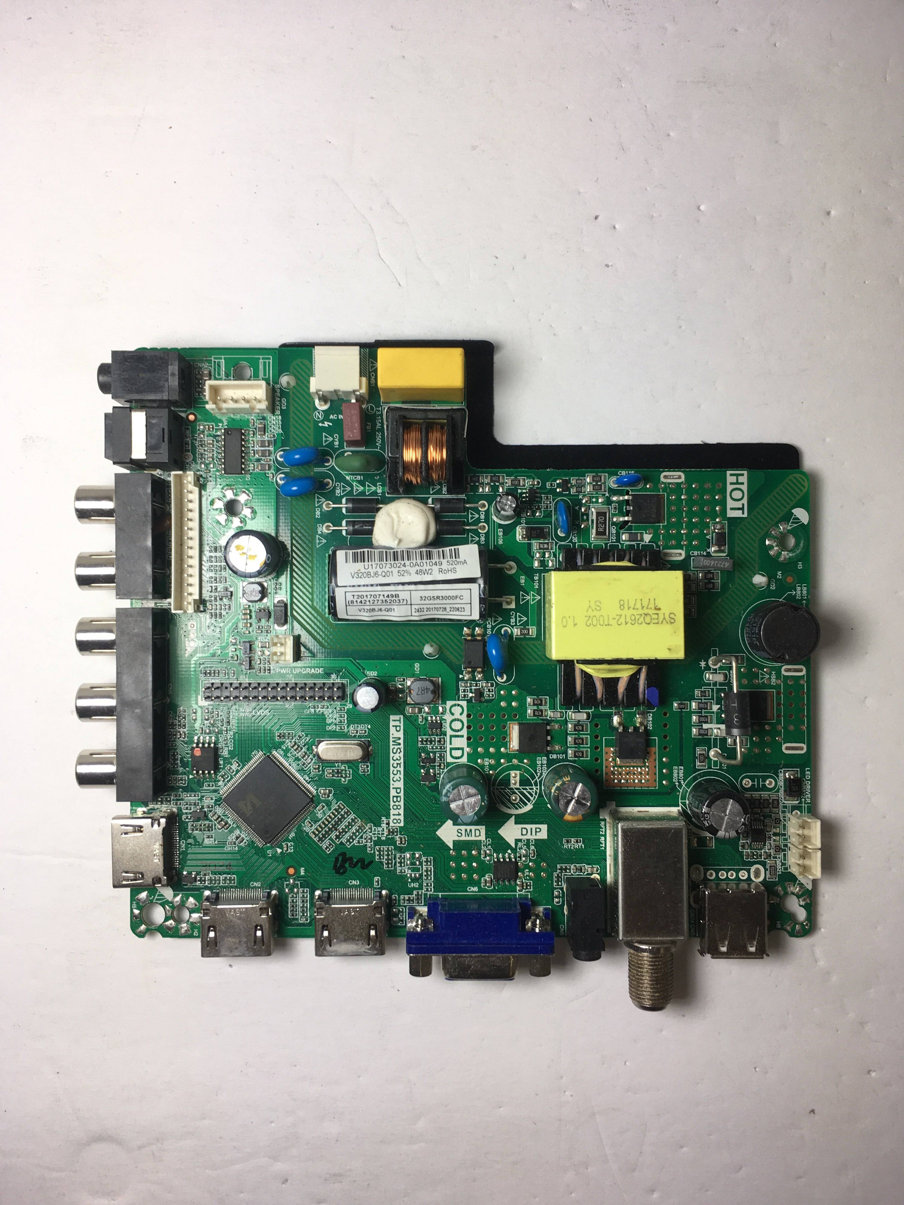 Polaroid U17052058 Main Board for 32GSR3000FC