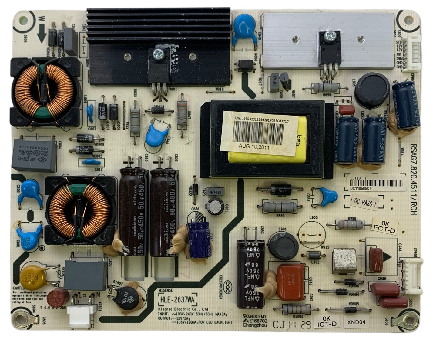 Emerson 154197 Power Supply Unit