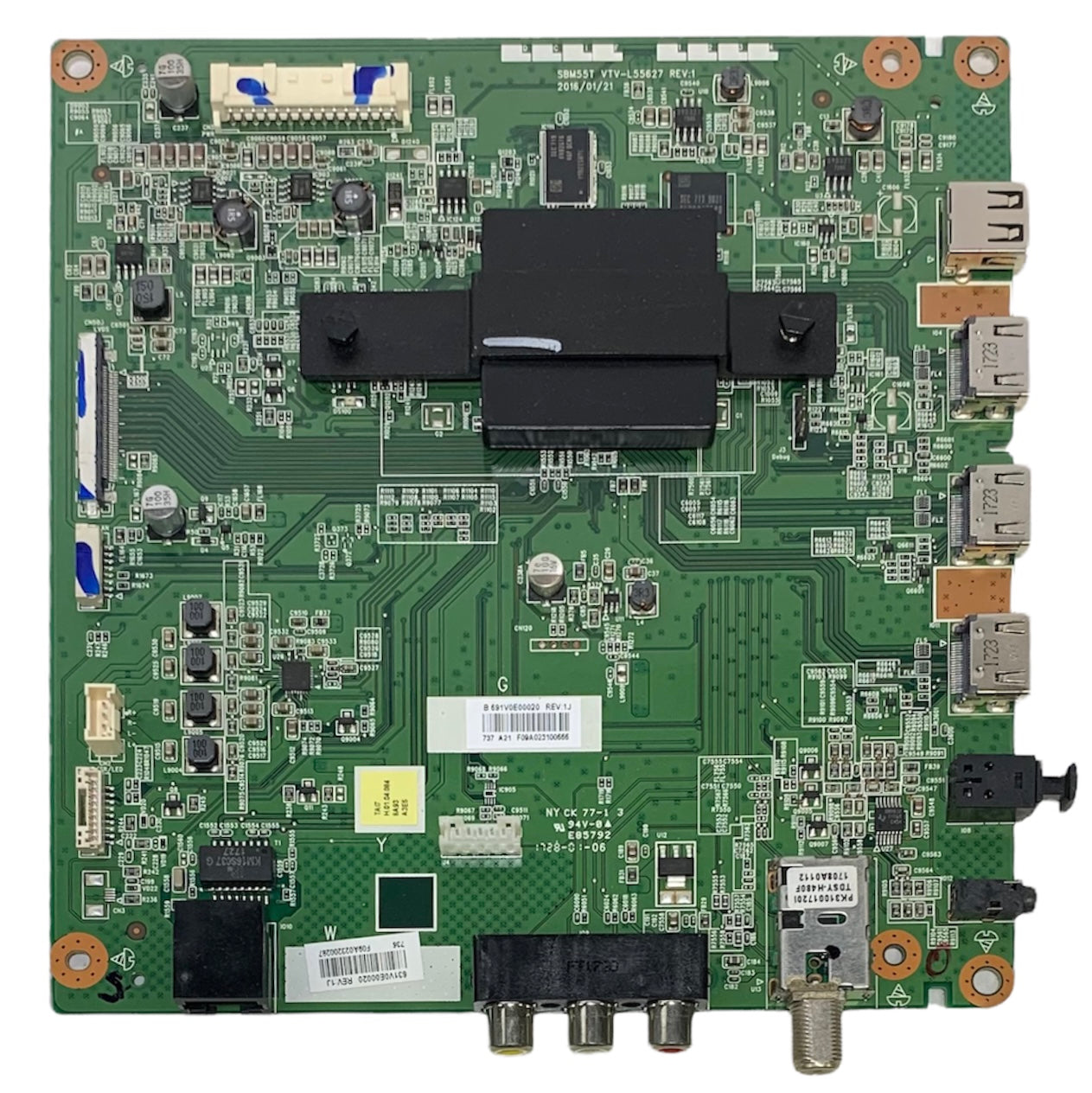 Toshiba 691V0E00020 Main Board for 43L511U18