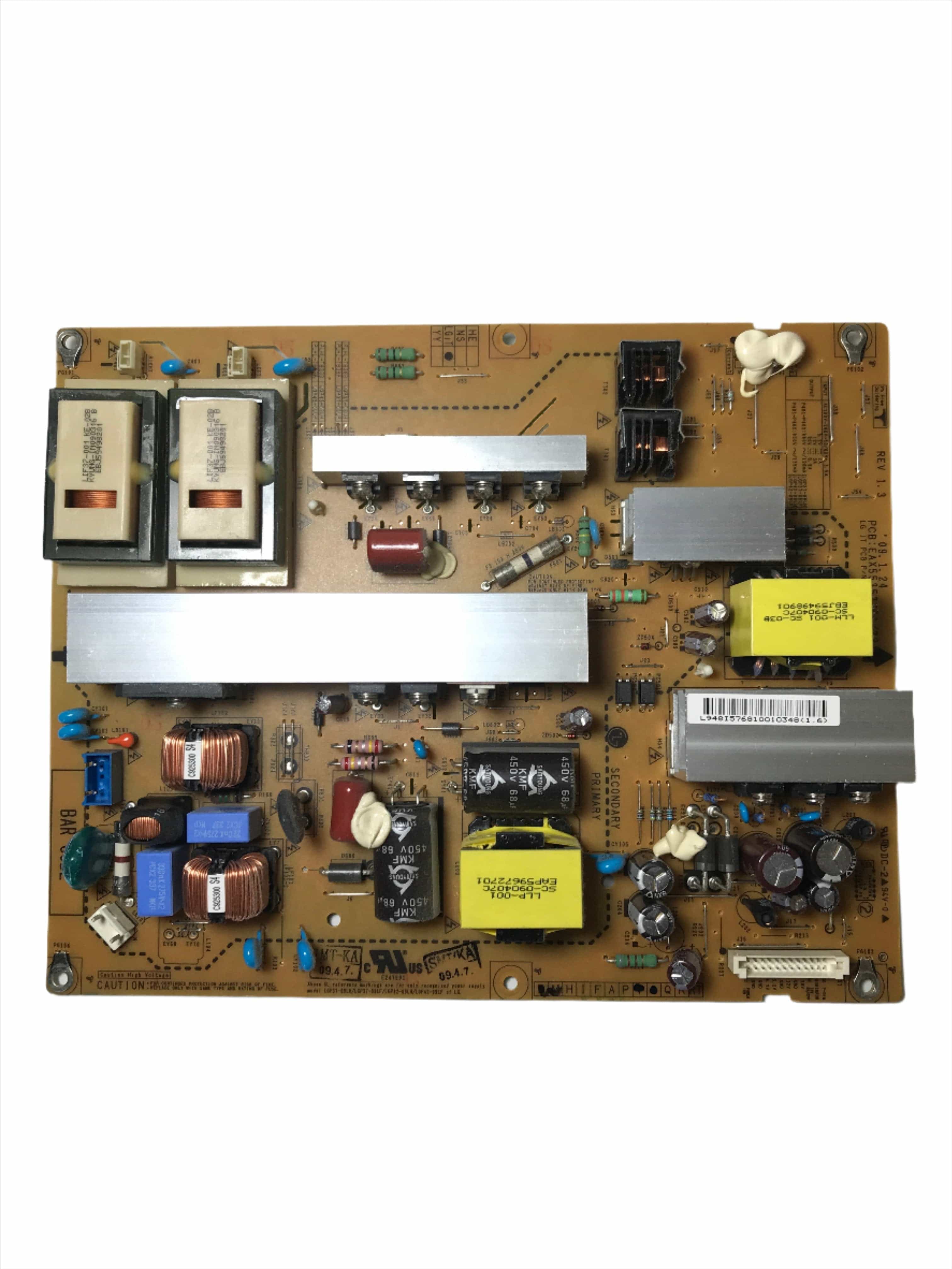 LG EAY57681001 (LGP37-09LF) Power Supply / Backlight Inverter