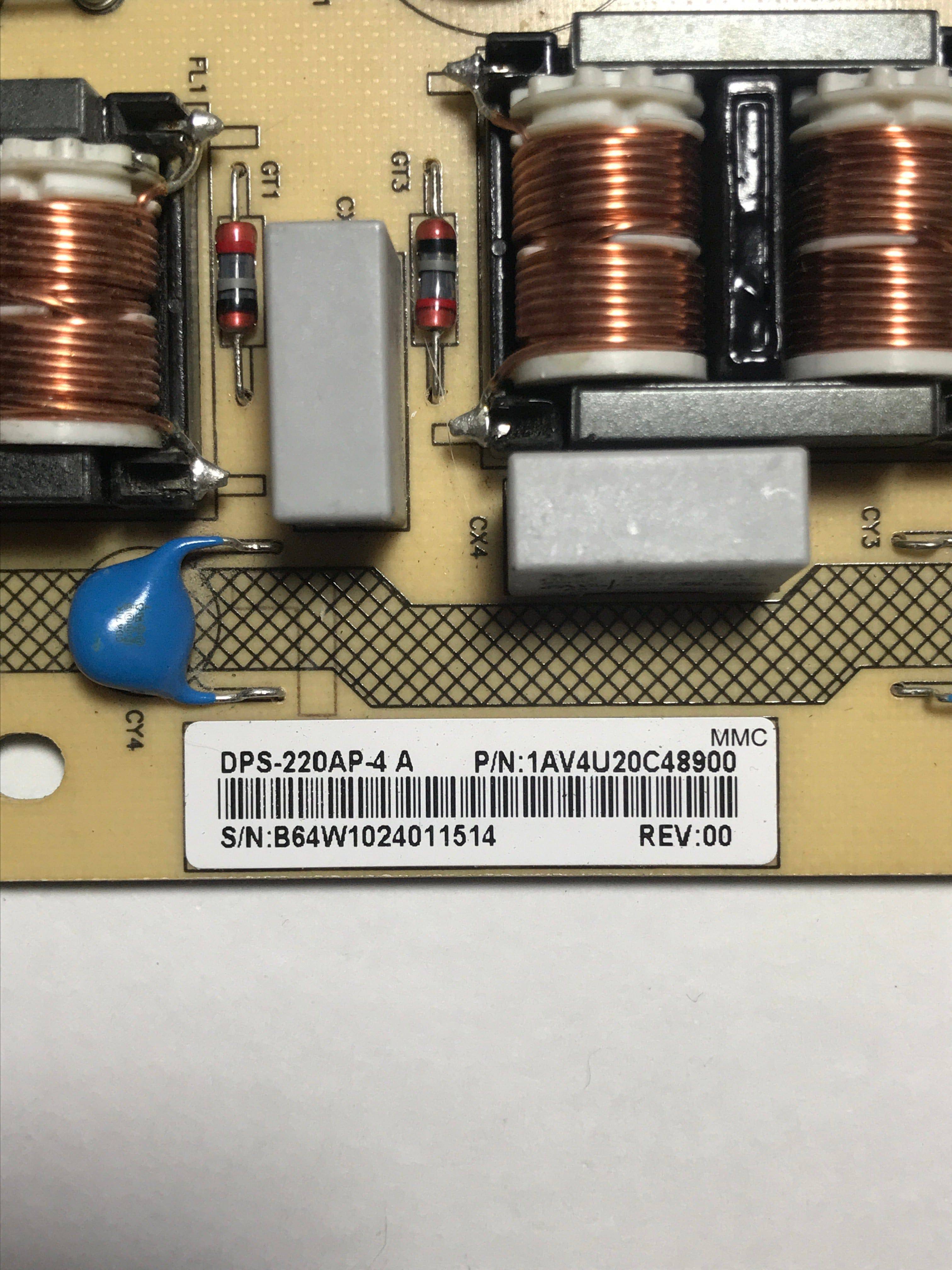 Sanyo 1AV4U20C48900 (DPS-220AP-4 A) Power Supply for DP55360