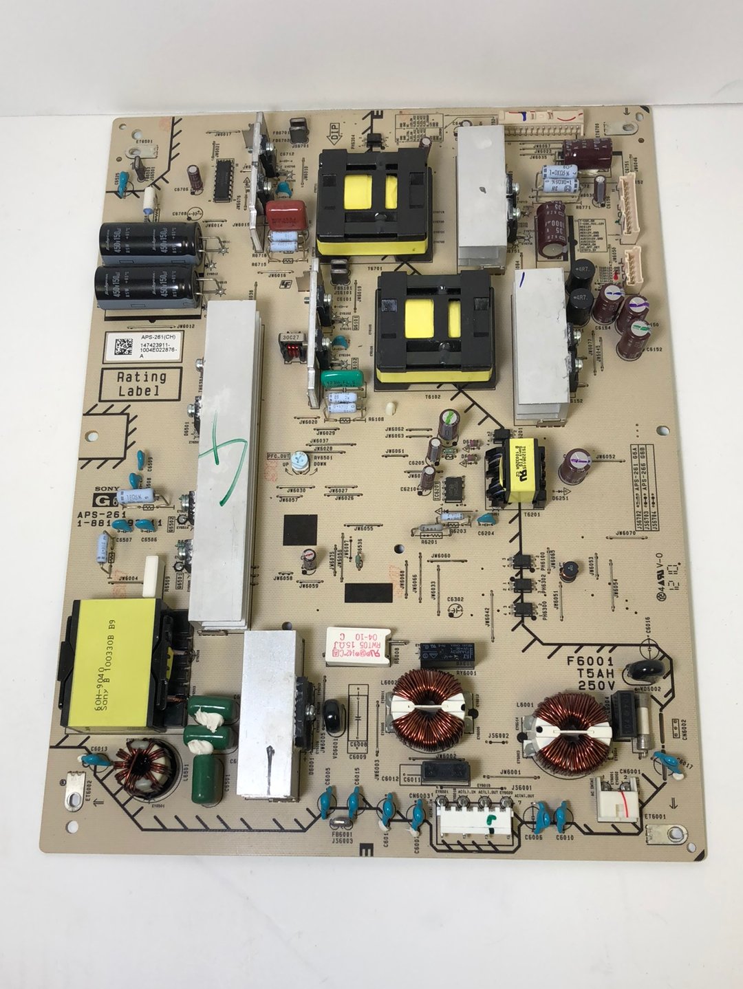 Sony 1-474-239-11 G6 Power Supply for XBR-52HX909 / XBR-46HX909