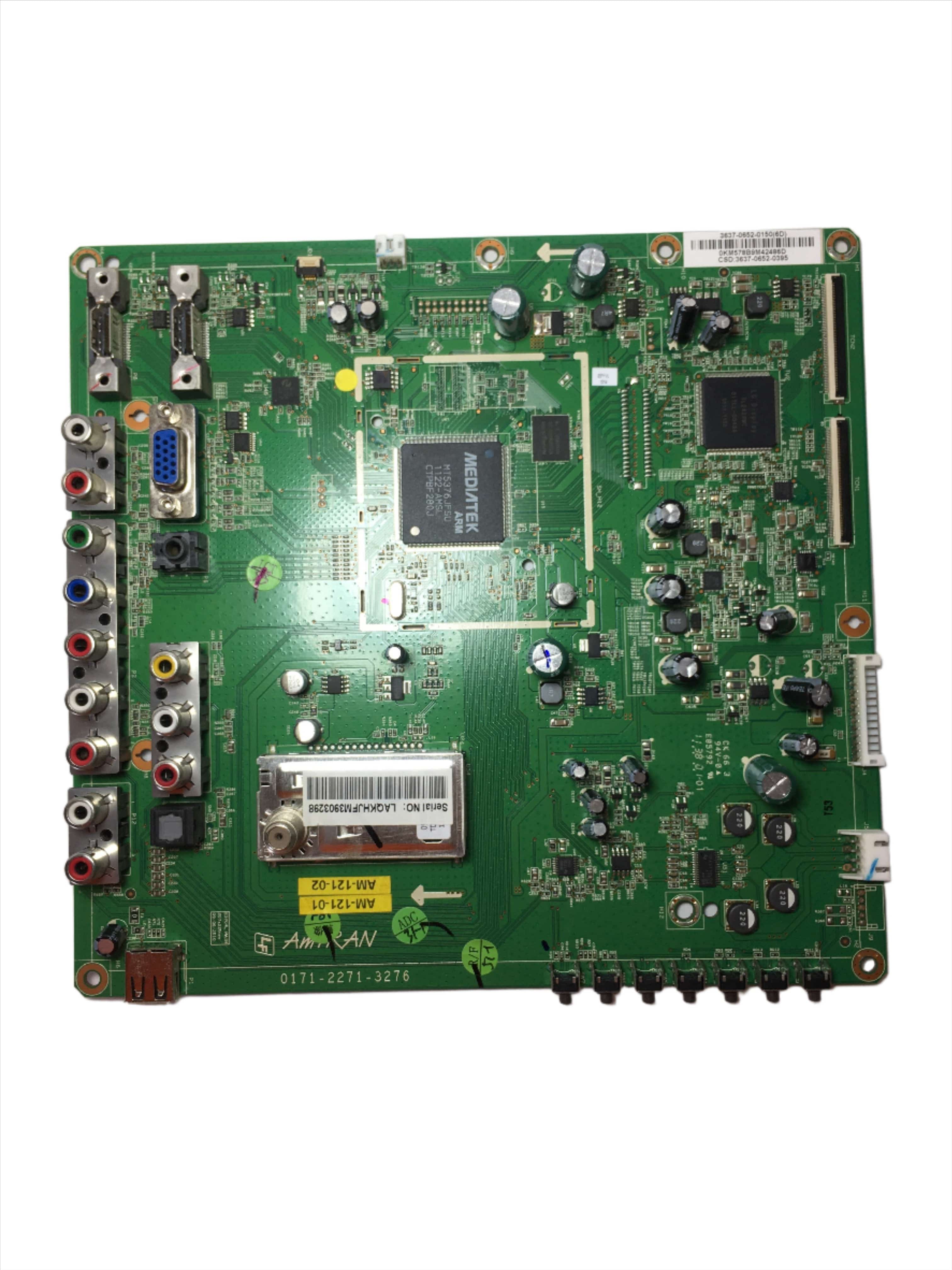 Vizio 3637-0652-0150 (0171-2271-3276) Main Board for E371VL