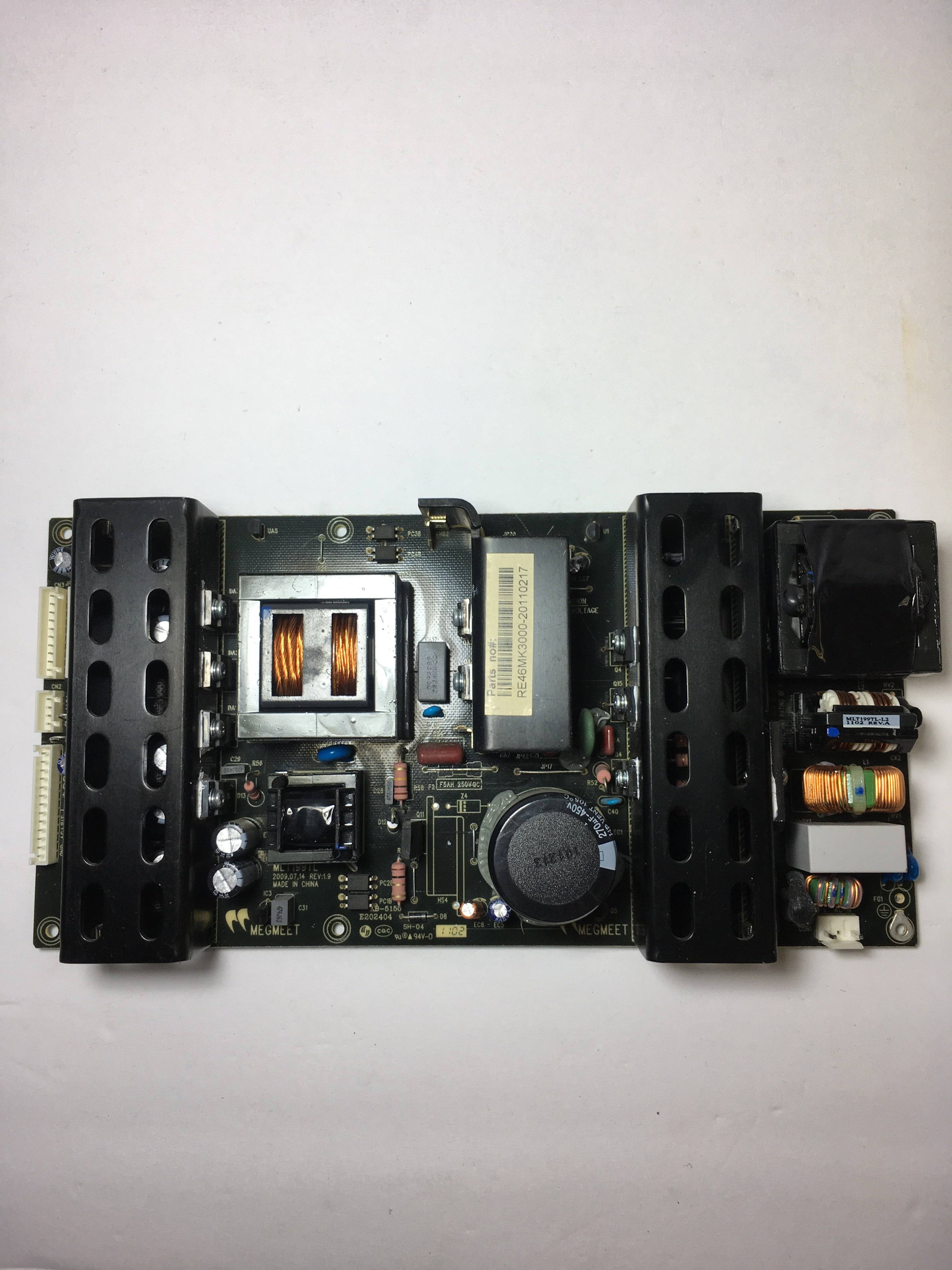 Element / RCA MLT199TL Rev 1.9 Power Supply Unit